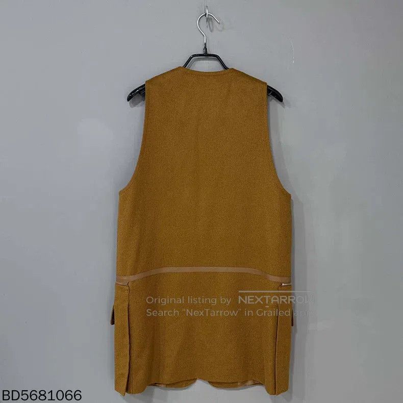 Max Mara Max Mara Camel Four Pocket Vest Jacket Size XS / US 0-2 / IT 36-38 - 3 Thumbnail