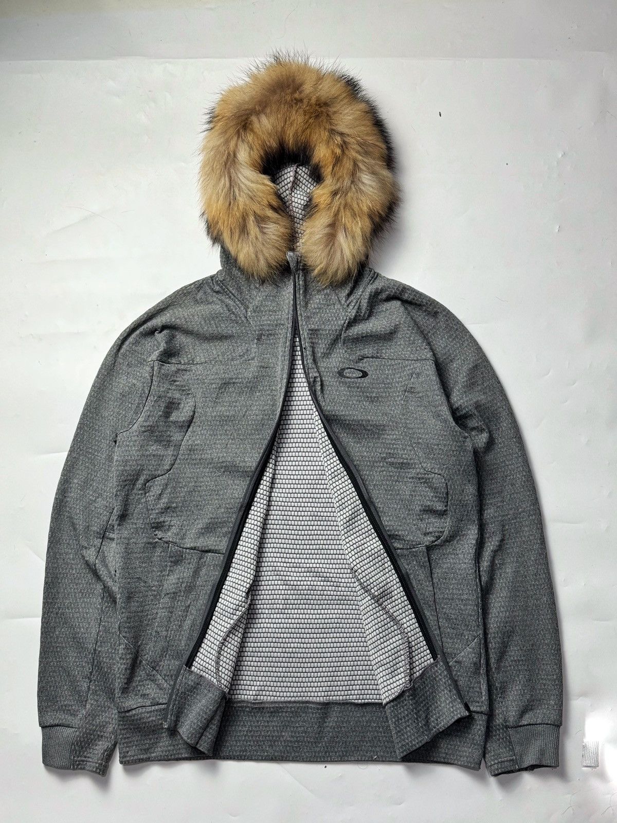 If Six Was Nine × Japanese Brand × Le Grande Bleu (L.G.B.) Faux Fur Zipper Hoodie Oakley Size US XL / EU 56 / 4 - 2 Thumbnail