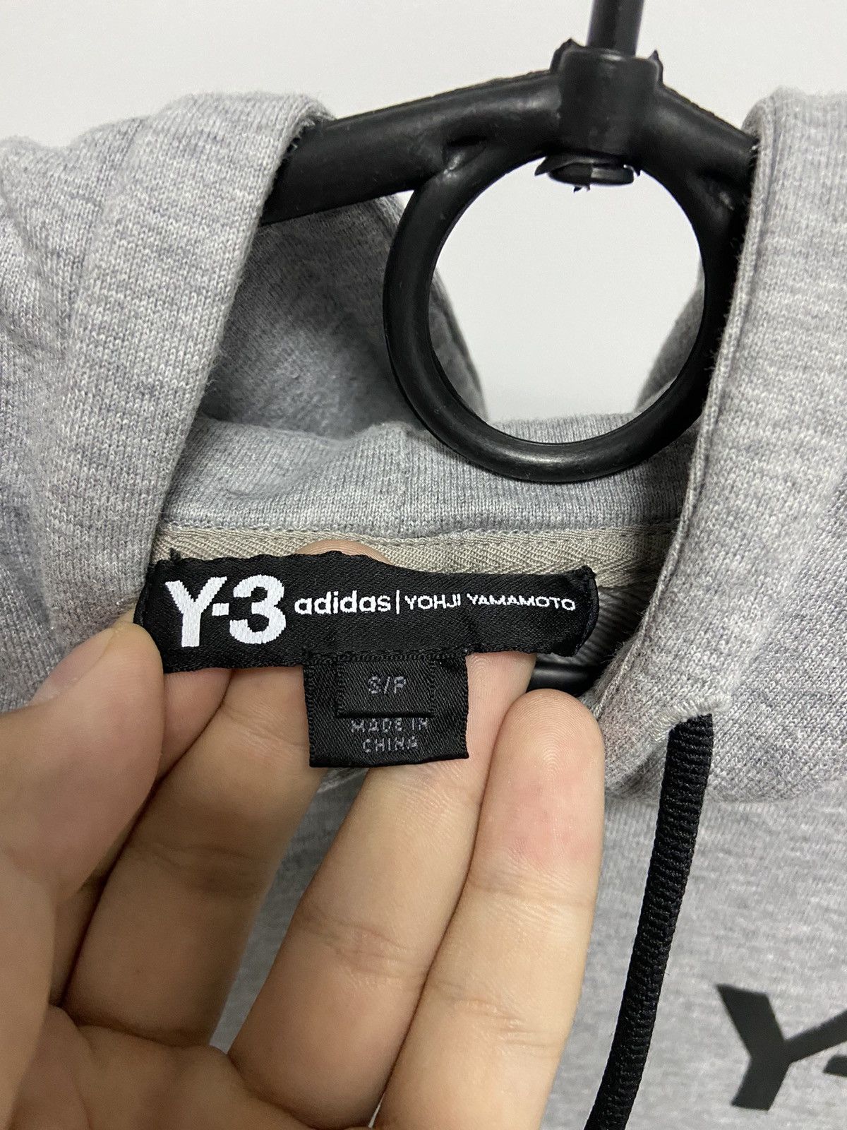 Vintage × Y-3 × Yohji Yamamoto Y-3 Yohji Yamamoto Hoodie Small Logo Vintage Adidas Size US S / EU 44-46 / 1 - 5 Thumbnail