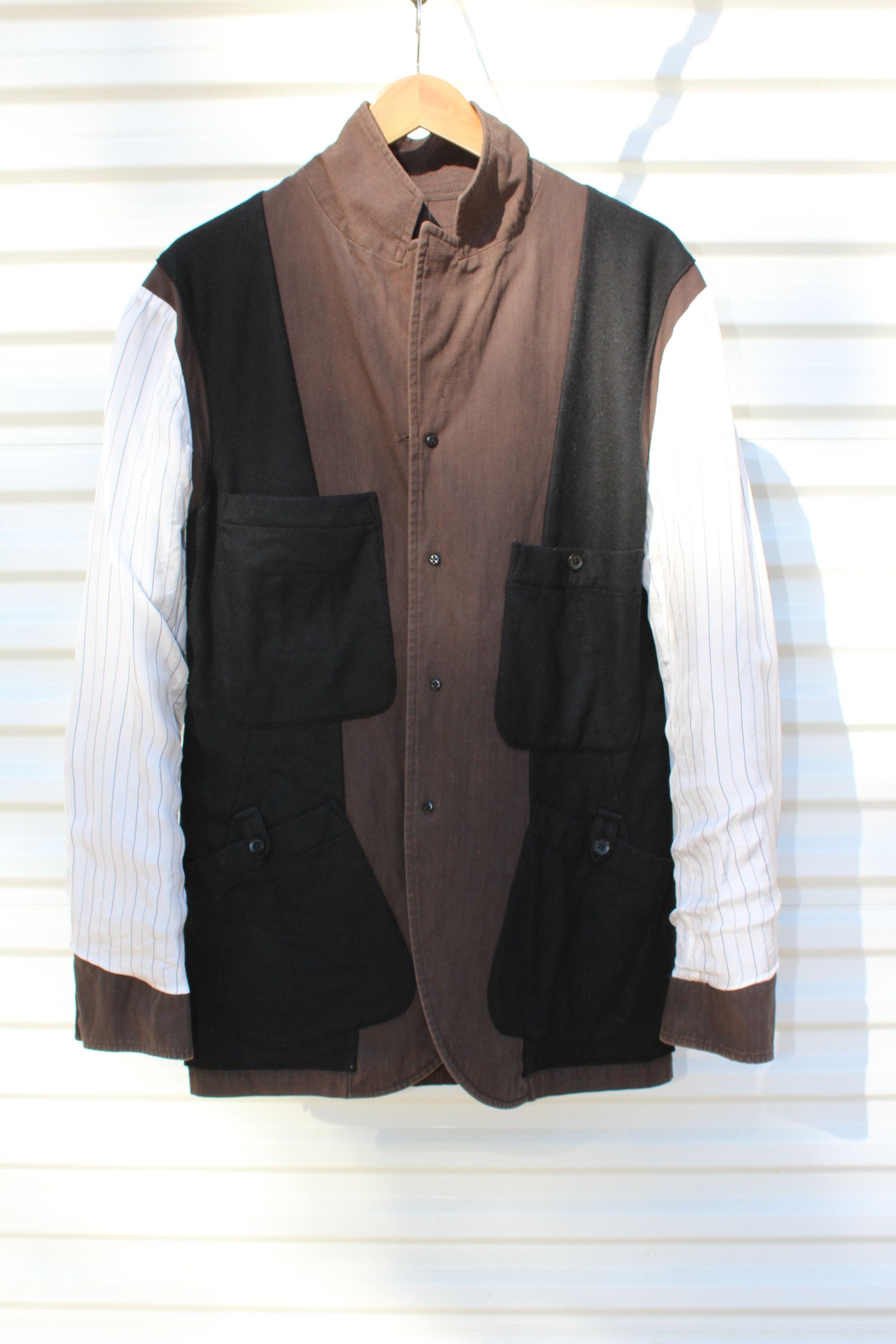 Yohji Yamamoto Wool Blazer AW09 Size US L / EU 52-54 / 3 - 3 Thumbnail
