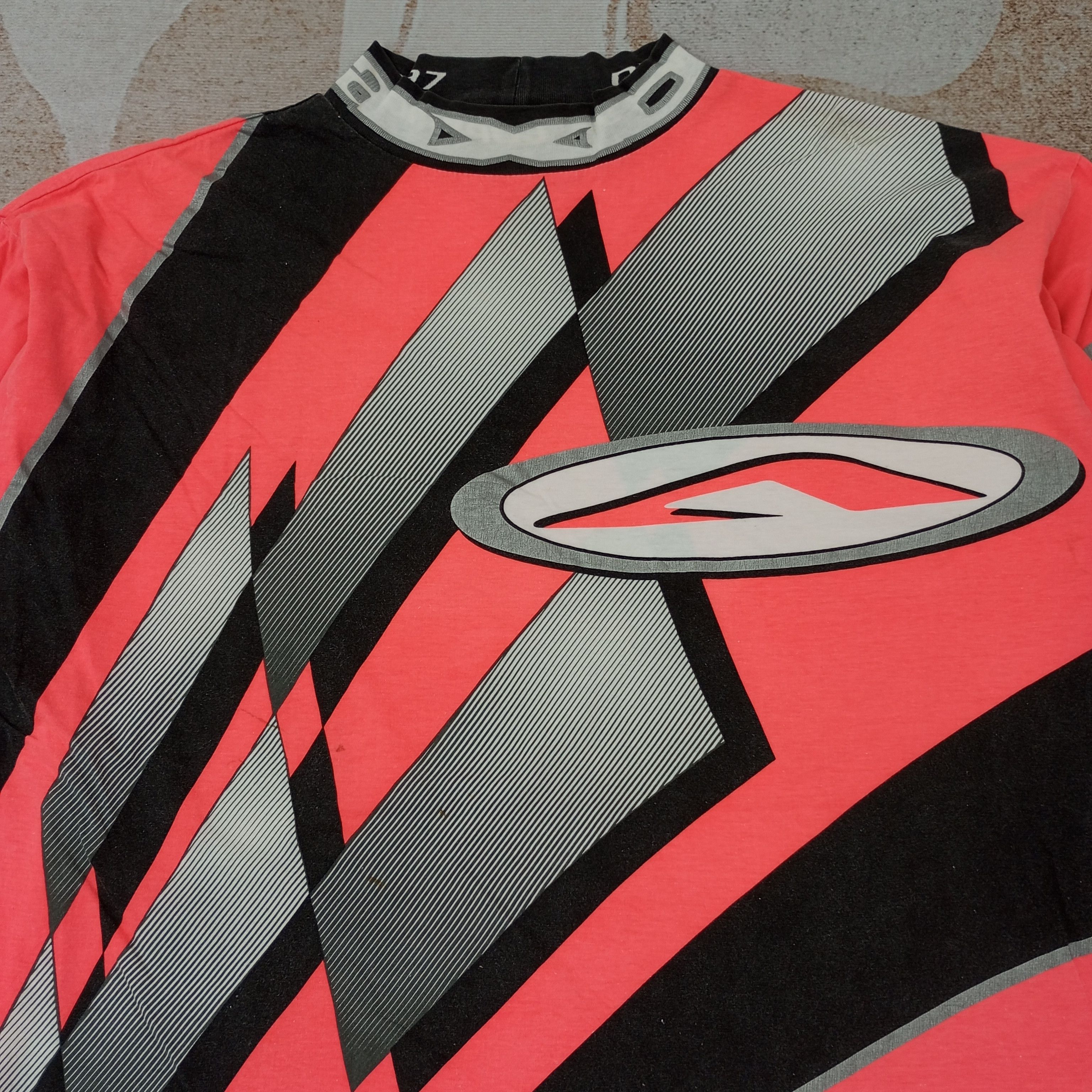 Vintage Axo Sport Motocross Racing Tshirt c239n32 Size US XL / EU 56 / 4 - 2 Thumbnail