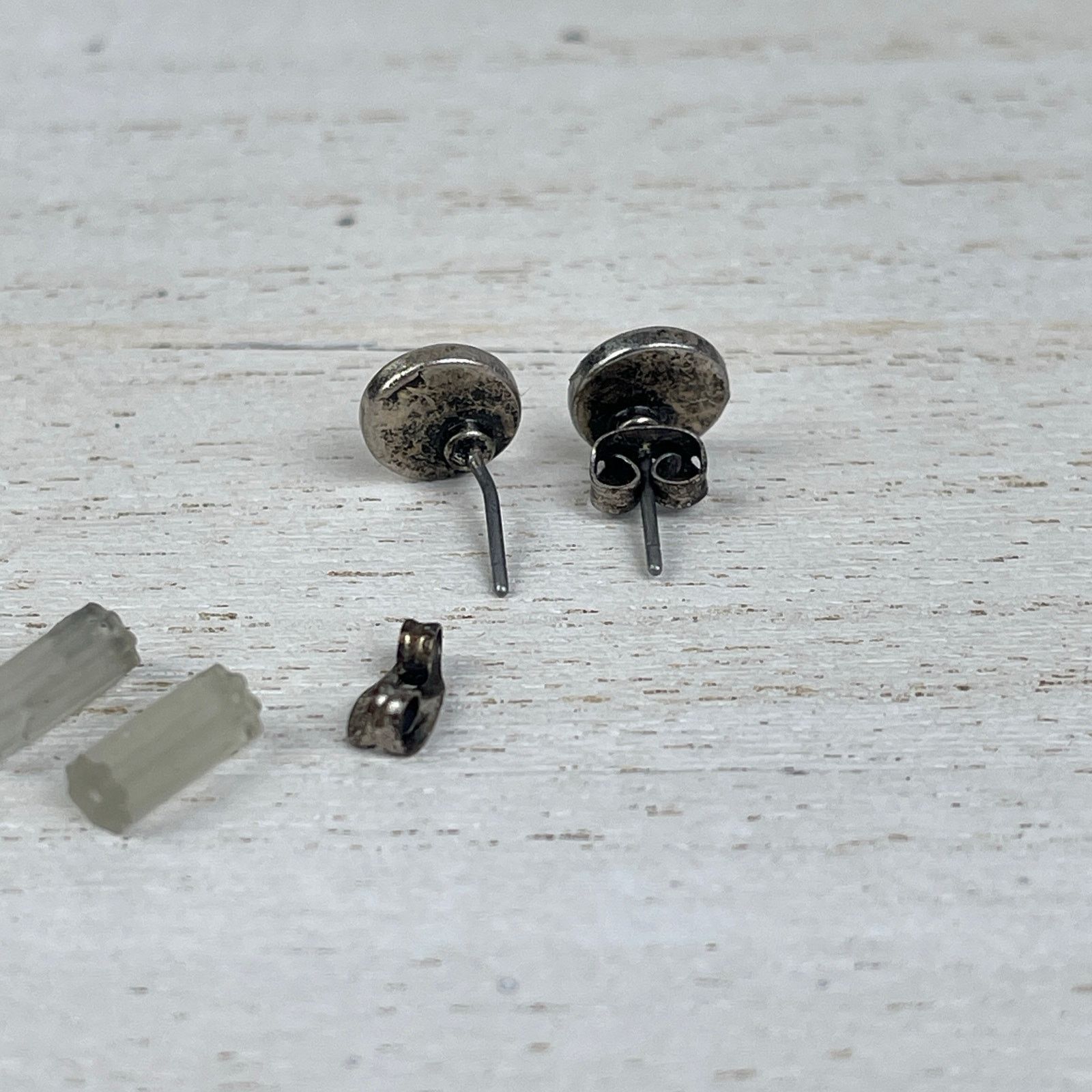 American Eagle Outfitters American Eagle Outfitters Silver Stud Earrings Rhinestones Size ONE SIZE - 11 Thumbnail
