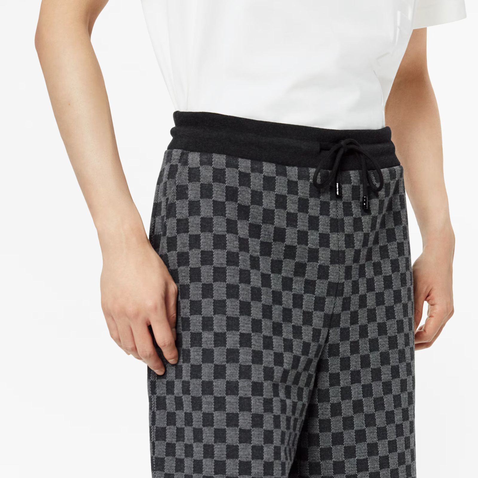 Louis Vuitton Louis Vuitton LVSE Damier Jacquard Gris Souri Grey Regular Size US 34 / EU 50 - 6 Thumbnail