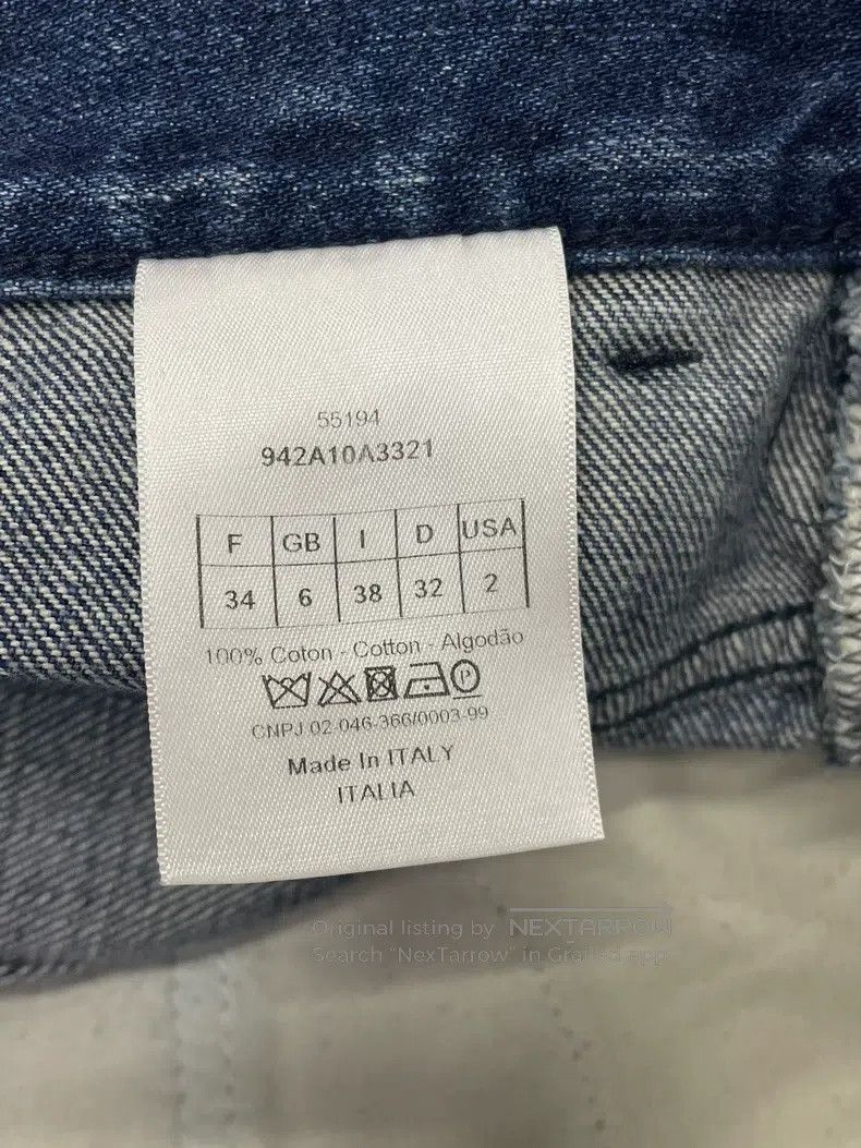 Dior Dior Blue wide-leg jeans Size 42" / US 20 - 4 Thumbnail