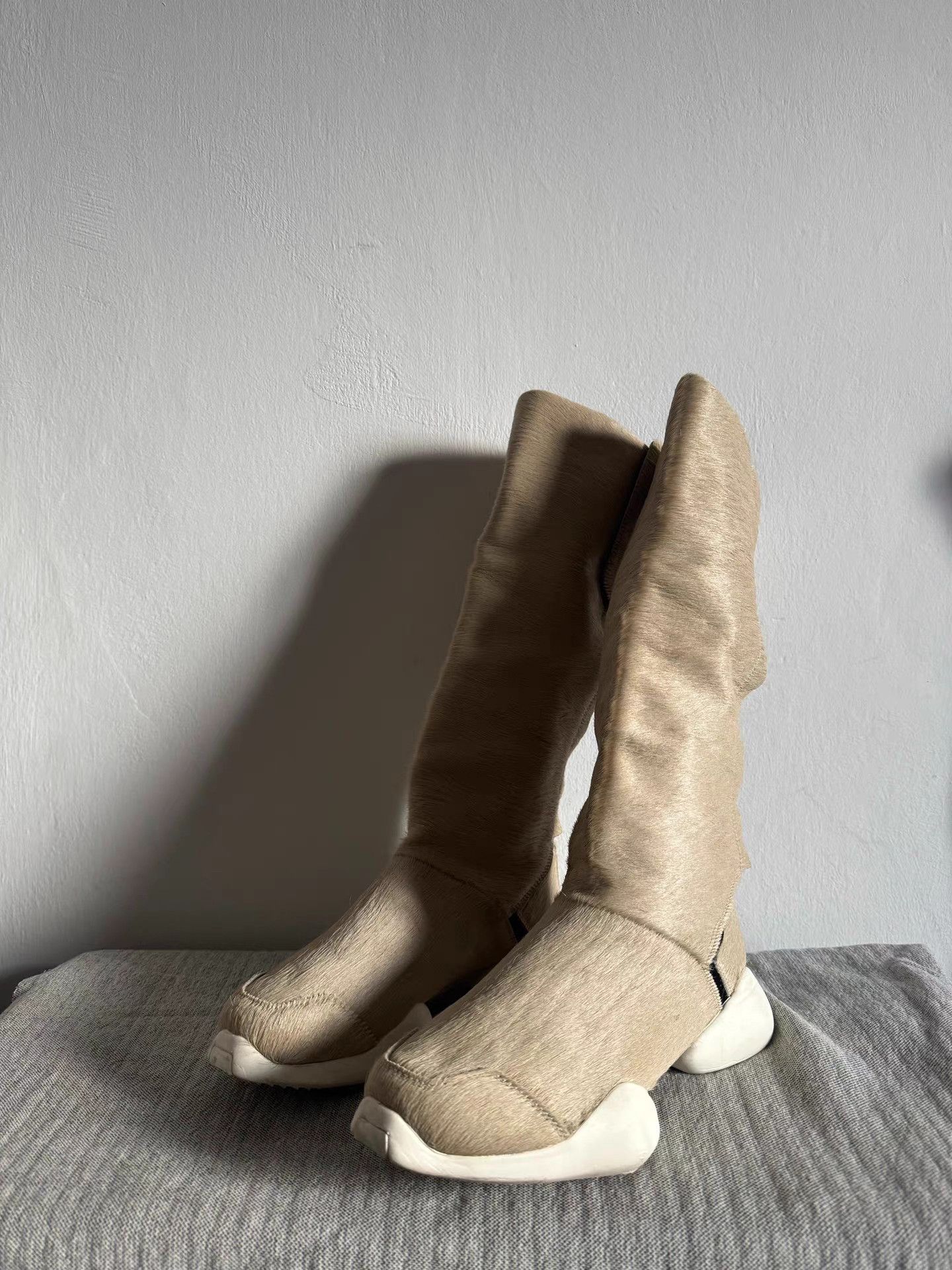 Rick Owens Rick Owens x Adidas 15FW pony hair hoof boots Size US 6.5 / EU 39-40 - 9 Thumbnail