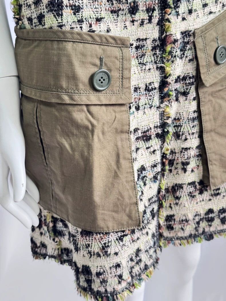 Louis Vuitton Louis vuitton Medieval tweed skirt Size 35" - 6 Thumbnail