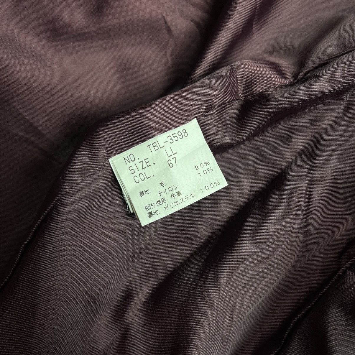 14th Addiction 2000s Tornado Mart - Red Wine Horn Button Wool Jacket Size US M / EU 48-50 / 2 - 9 Thumbnail