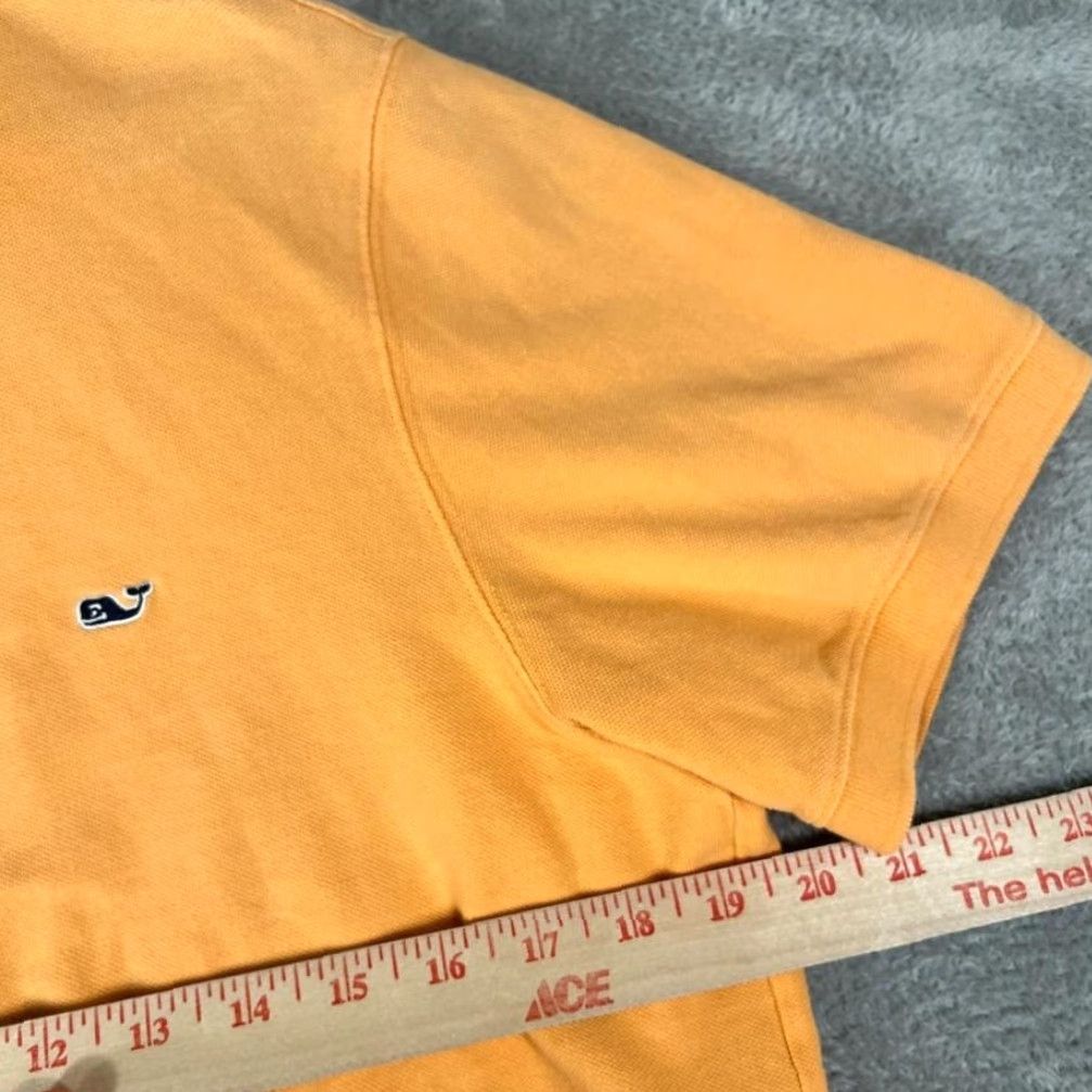 Vineyard Vines Vineyard Vines Polo Shirt Womens M Orange Short Sleeve Collared Cropped Preppy Y2K Academia Size M / US 6-8 / IT 42-44 - 5 Thumbnail