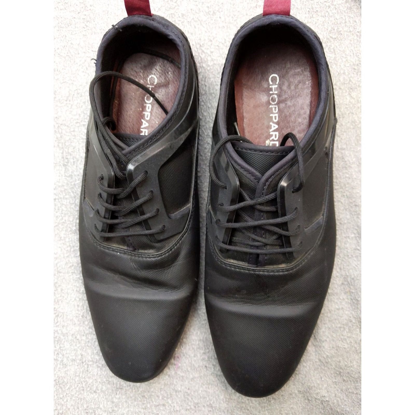 Chopard Choppard Mens Shoes Size 9 Black Oxford Low Top Sneakers Synthetic CL17121 Size US M / EU 48-50 / 2 - 2 Thumbnail