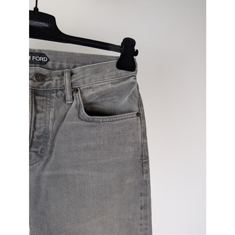 Tom Ford o1rshd1 Slim-Fit Denim Jeans in Grey Size US 32 / EU 48 - 5 Thumbnail