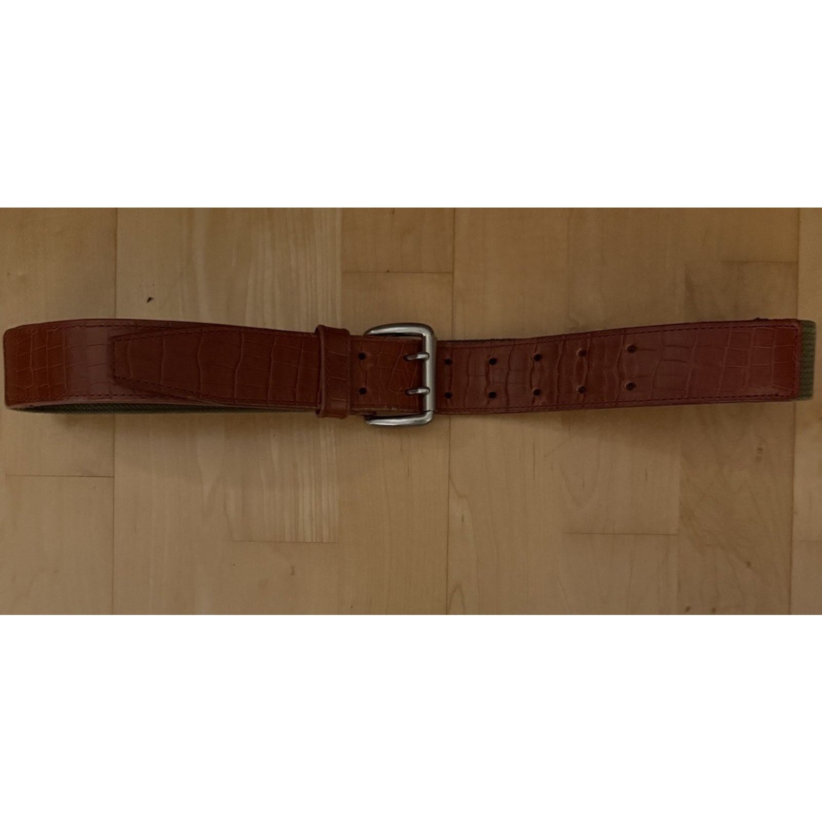 COMME des GARÇONS HOMME Brown Studs Belt | ヤマダウェブコム