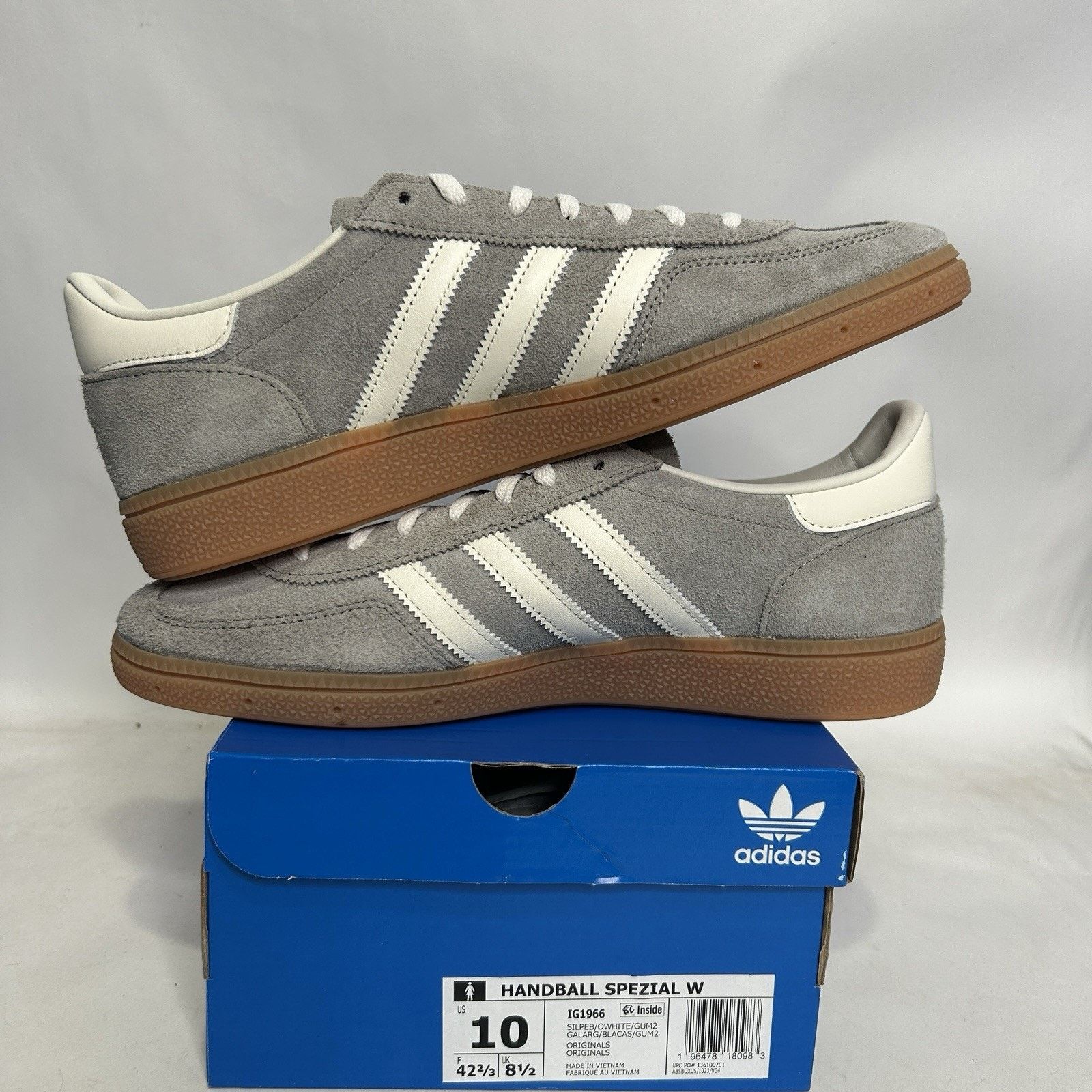 Adidas Adidas Originals Handball Spezial Originals “Silver Pebble” Size US 10 / IT 40 - 3 Thumbnail