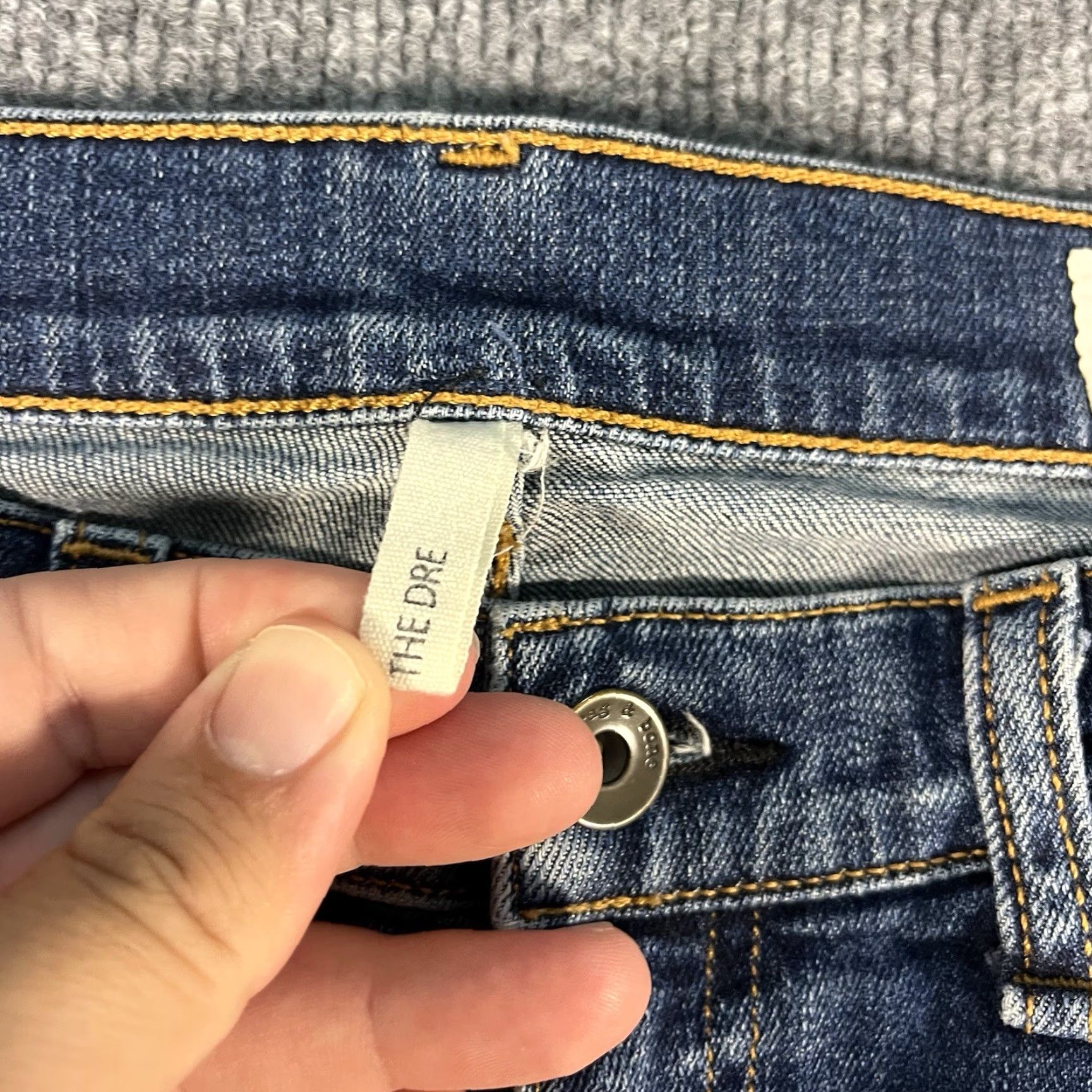 Rag & Bone rag & bone Jeans Womens 27 Blue The Dre Slim Boyfriend Distressed Denim Faded Size 27" / US 4 / IT 40 - 7 Thumbnail
