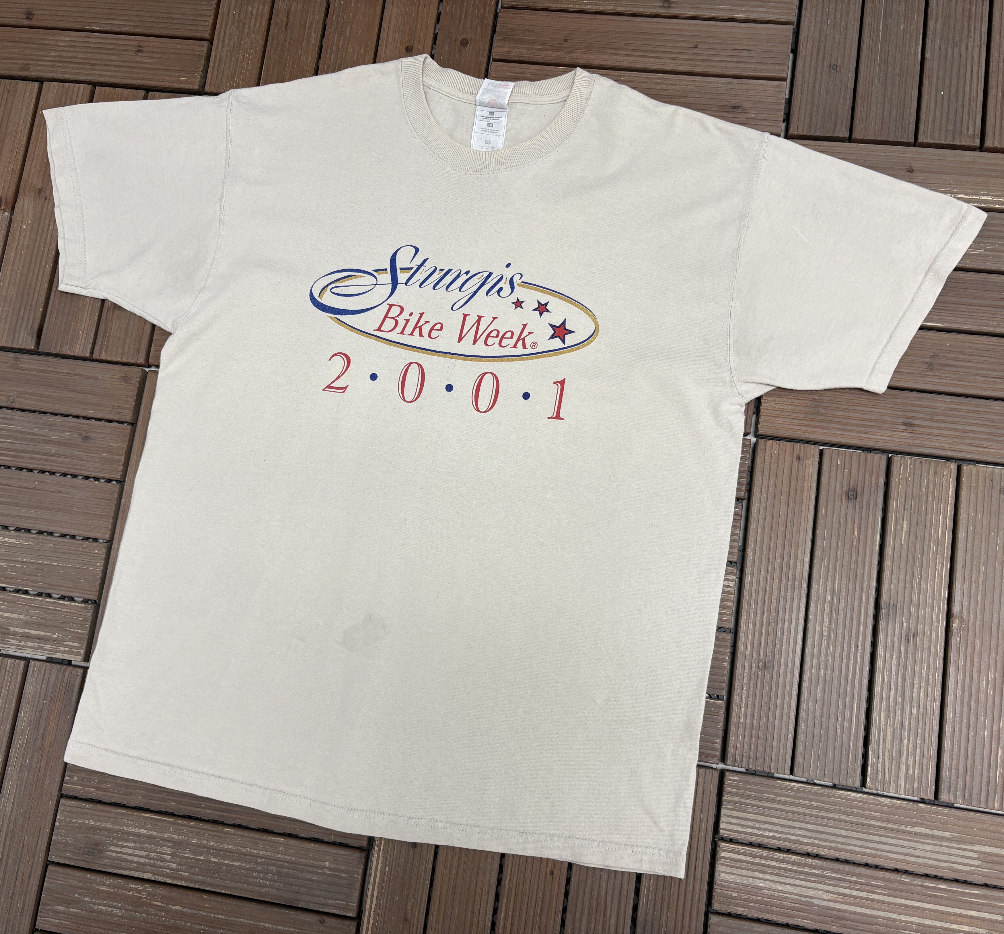 Vintage Sturgis Bike Week 2001 Vintage Y2K T-Shirt Tee Size US XL / EU 56 / 4 - 2 Thumbnail