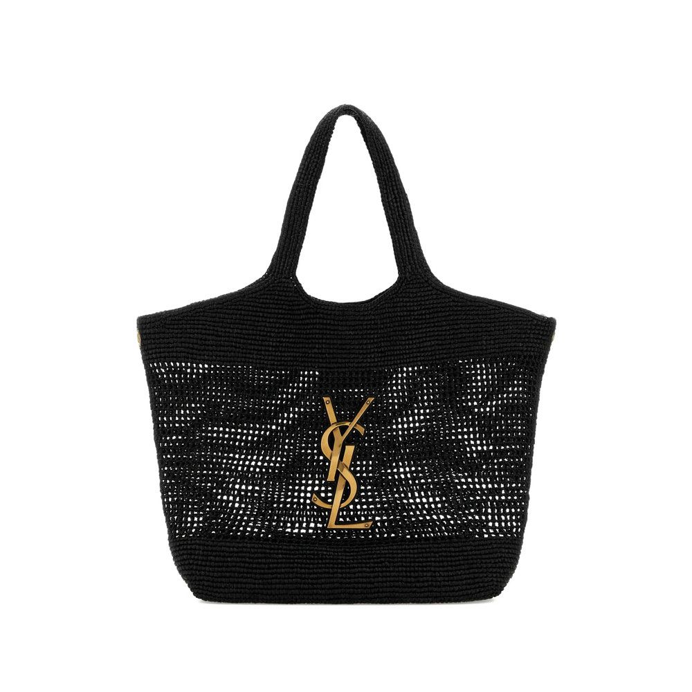Saint Laurent Paris Saint Laurent BLACK Tote Bags Size ONE SIZE - 1 Thumbnail