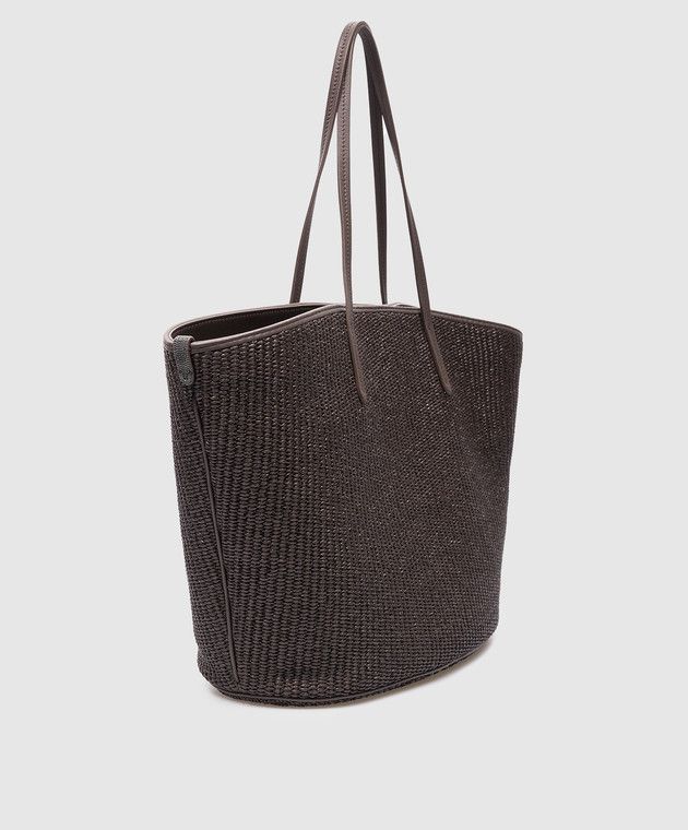 Brunello Cucinelli o1la1rc1a0425 Size: OS/Shoulder Strap Bag in Brown Size ONE SIZE - 2 Thumbnail
