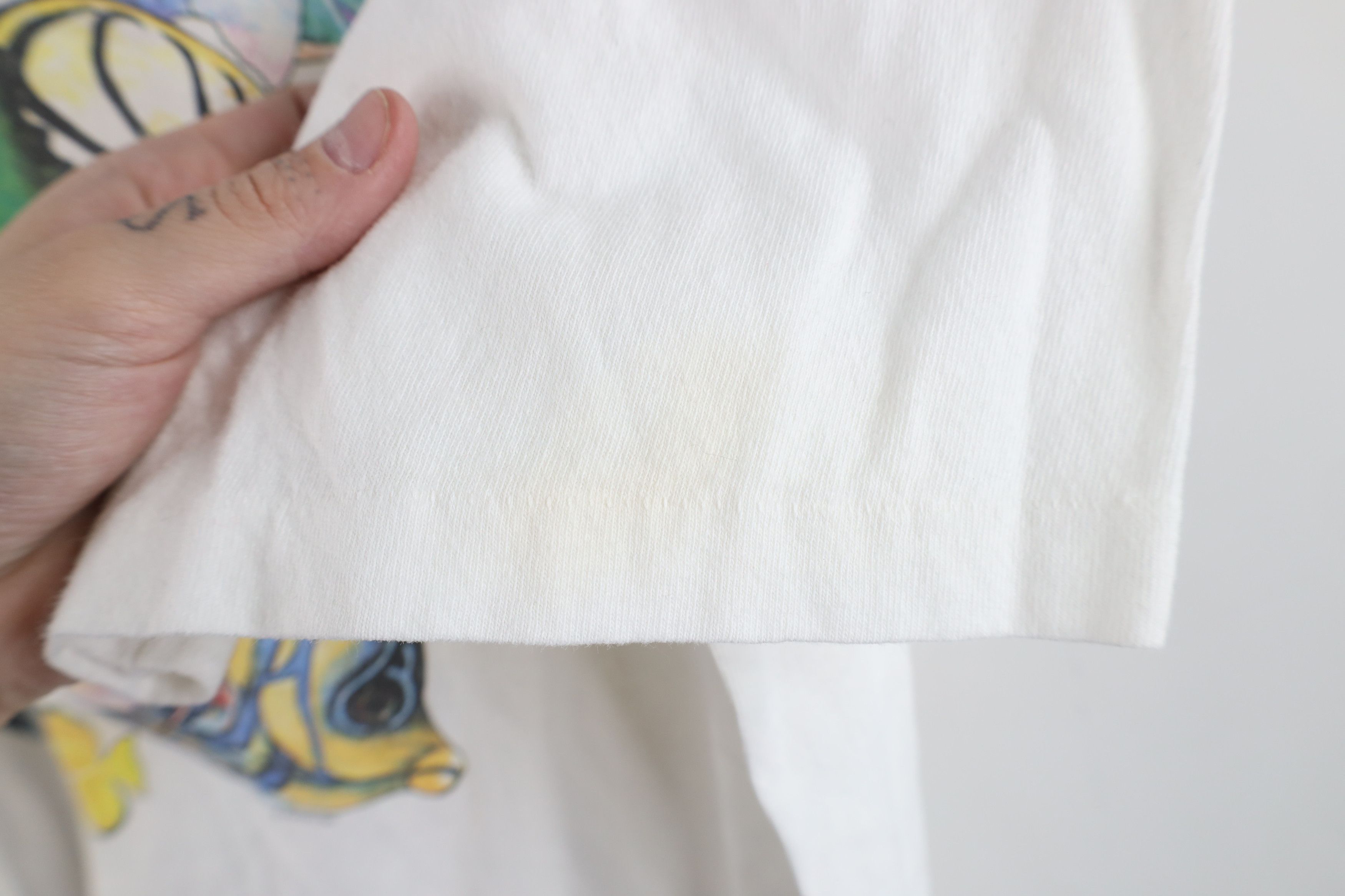 Vintage Vintage 90s Streetwear Day Fish Short Sleeve T-Shirt USA Size US XXL / EU 58 / 5 - 8 Thumbnail
