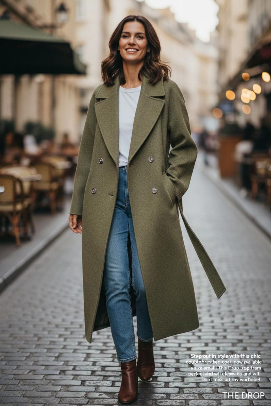 Other The Drop Women's Jessy Elongated Overcoat Size S / US 4 / IT 40 - 1 Thumbnail