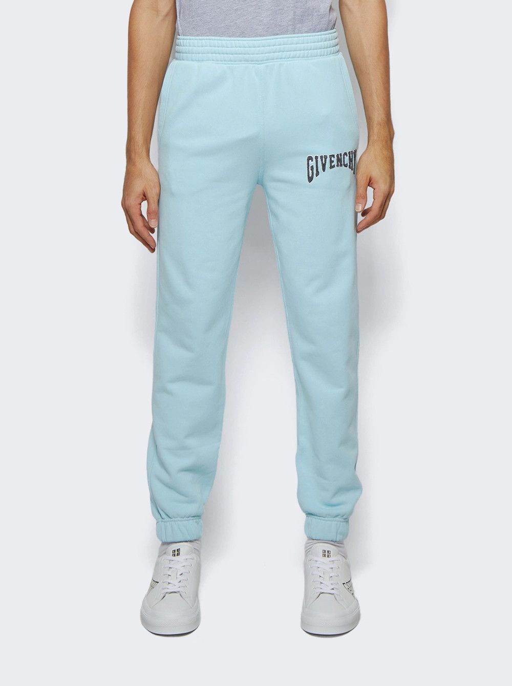 Givenchy o1mle0226 Slim Fit jogger & Sweatpants in Acqua Marine Blue Size US 30 / EU 46 - 3 Thumbnail