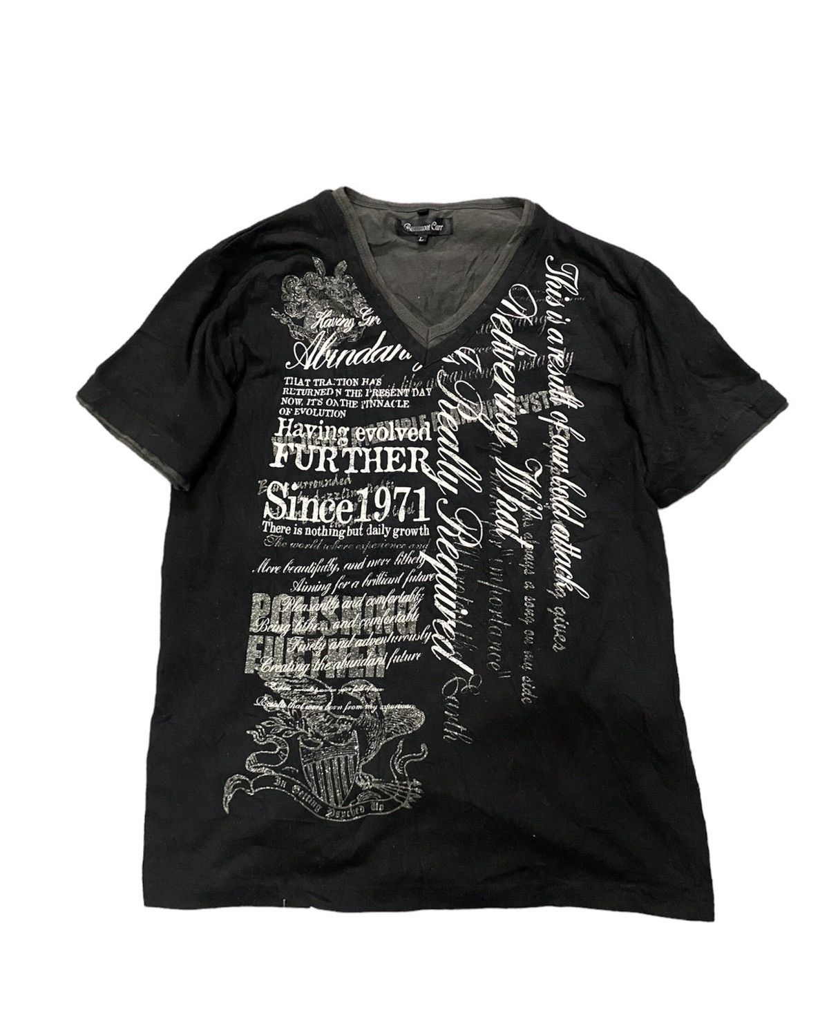 Beauty Beast × Hysteric Glamour × Japanese Brand Beaumont Carr-Japanese Poem Shirt Like Junya Size US M / EU 48-50 / 2 - 1 Thumbnail