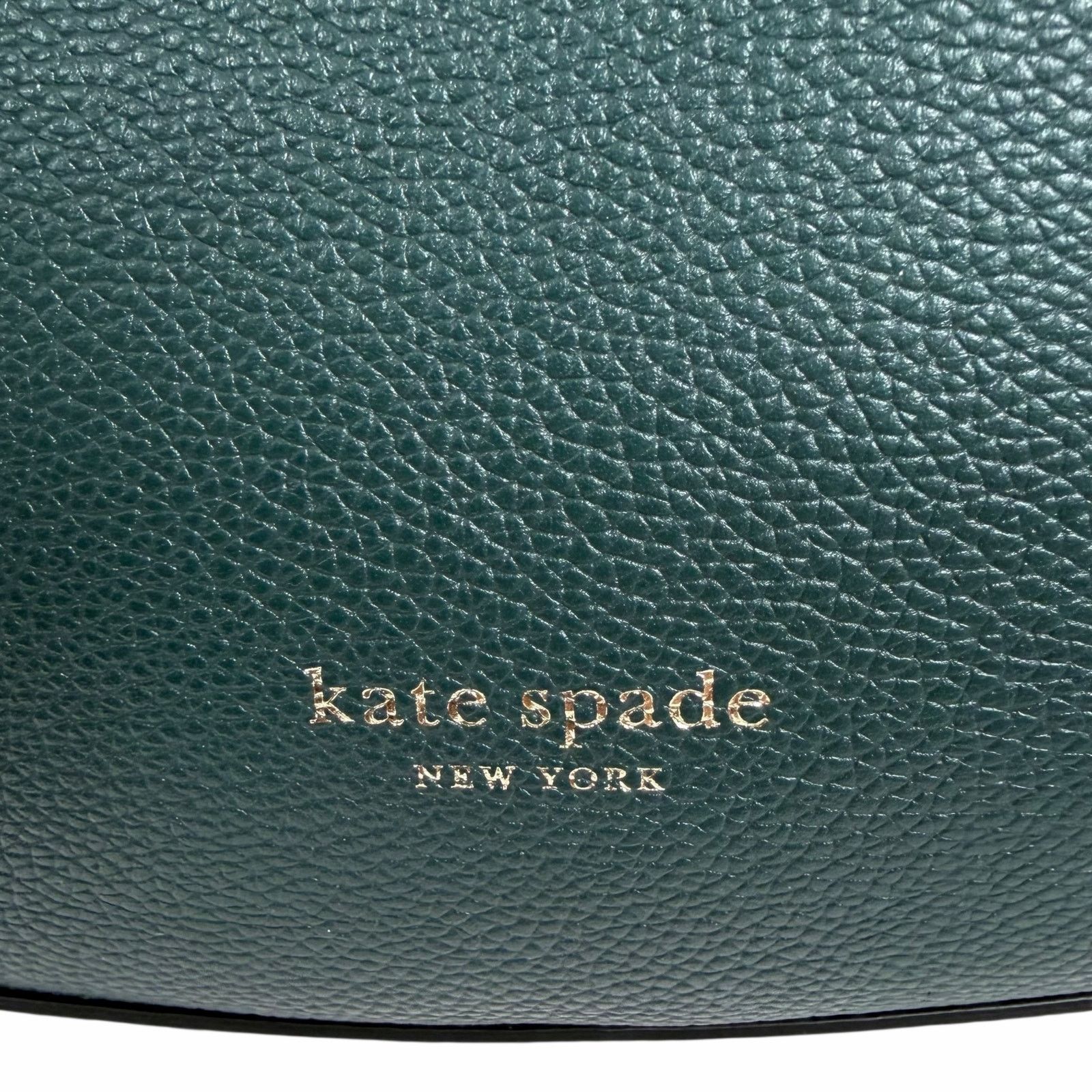 Kate Spade Kate Spade Loop Large Shoulder Bag Pebble Leather Green Size ONE SIZE - 8 Thumbnail