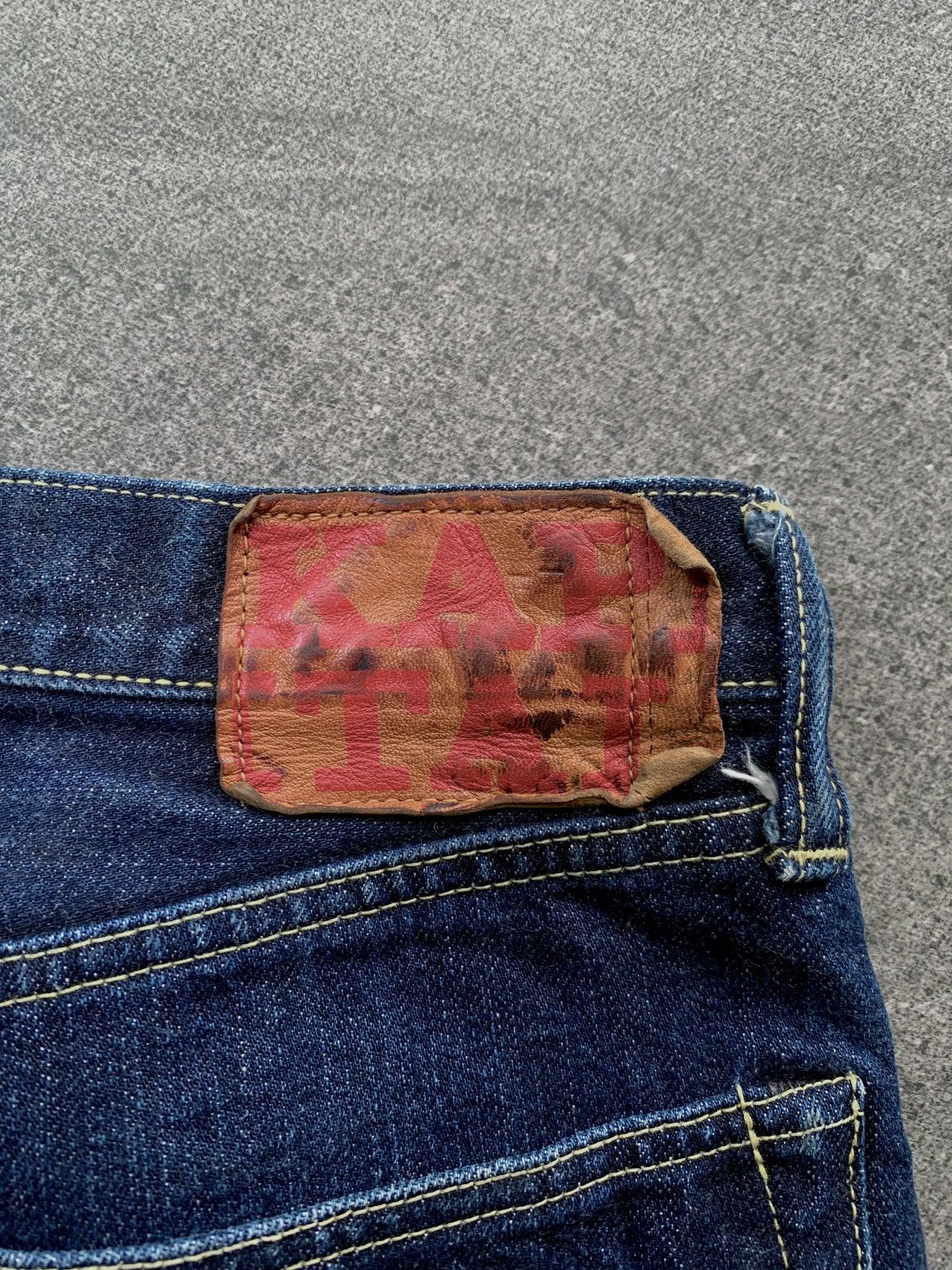 Kapital FREE TAX! Cropped Raw Hemmed Denim Jeans Size US 31 - 9 Thumbnail