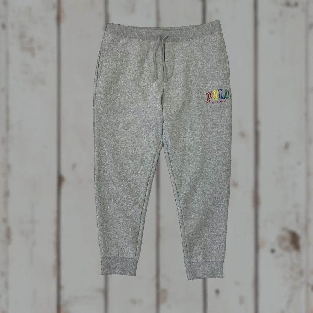 Polo Ralph Lauren Polo Ralph Lauren Sweatpants Mens XXL Gray Tapered Athletic Cotton Joggers NEW NWT Size US M / EU 48-50 / 2 - 1 Thumbnail
