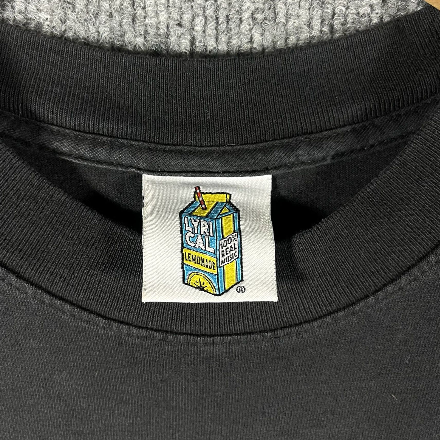 Doublet Lyrical Lemonade T Shirt Black Mens Medium Enjoy The Ride Double-Sided Graphic Crew Neck Short Sleeve Shirt Mens Medium Black Graphic Print 2020s Size US M / EU 48-50 / 2 - 6 Thumbnail