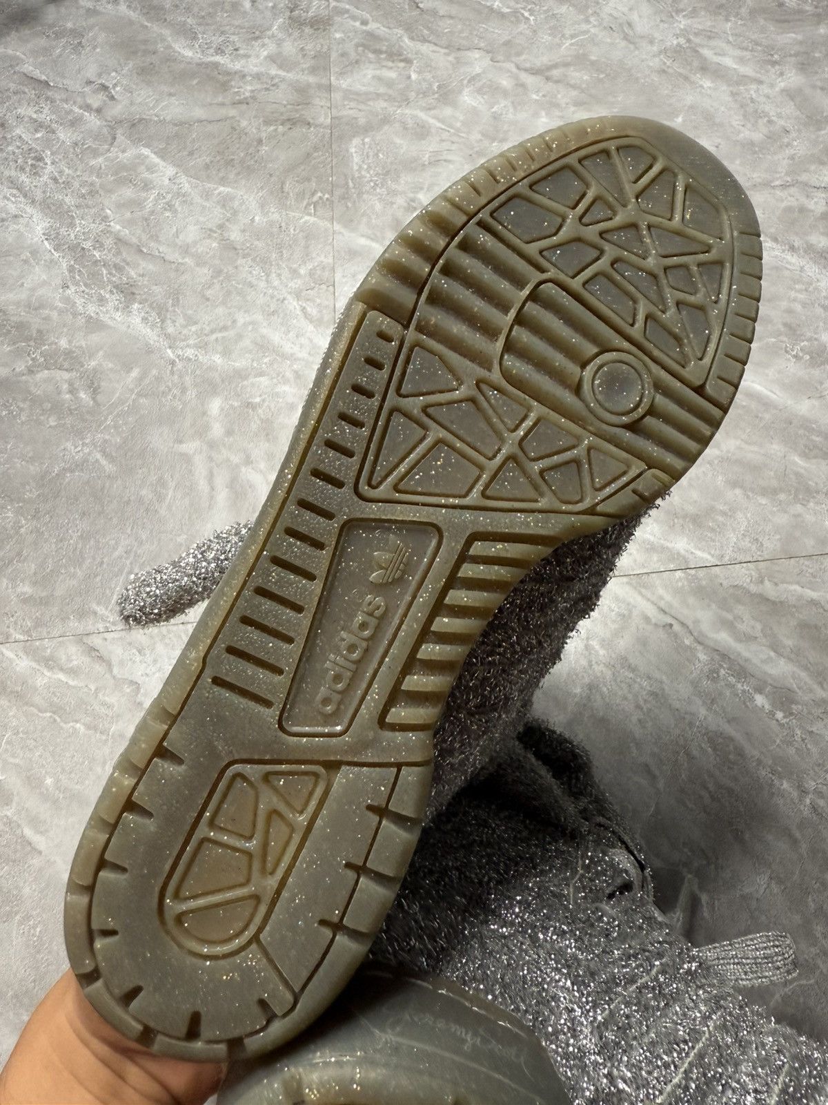 adidas gazelle silver green womens JEREMY SCOTT x ADIDAS Taille 11 Tinsel Gold Metallic High Top Bear Bas   Sui Generis Designer Consignment