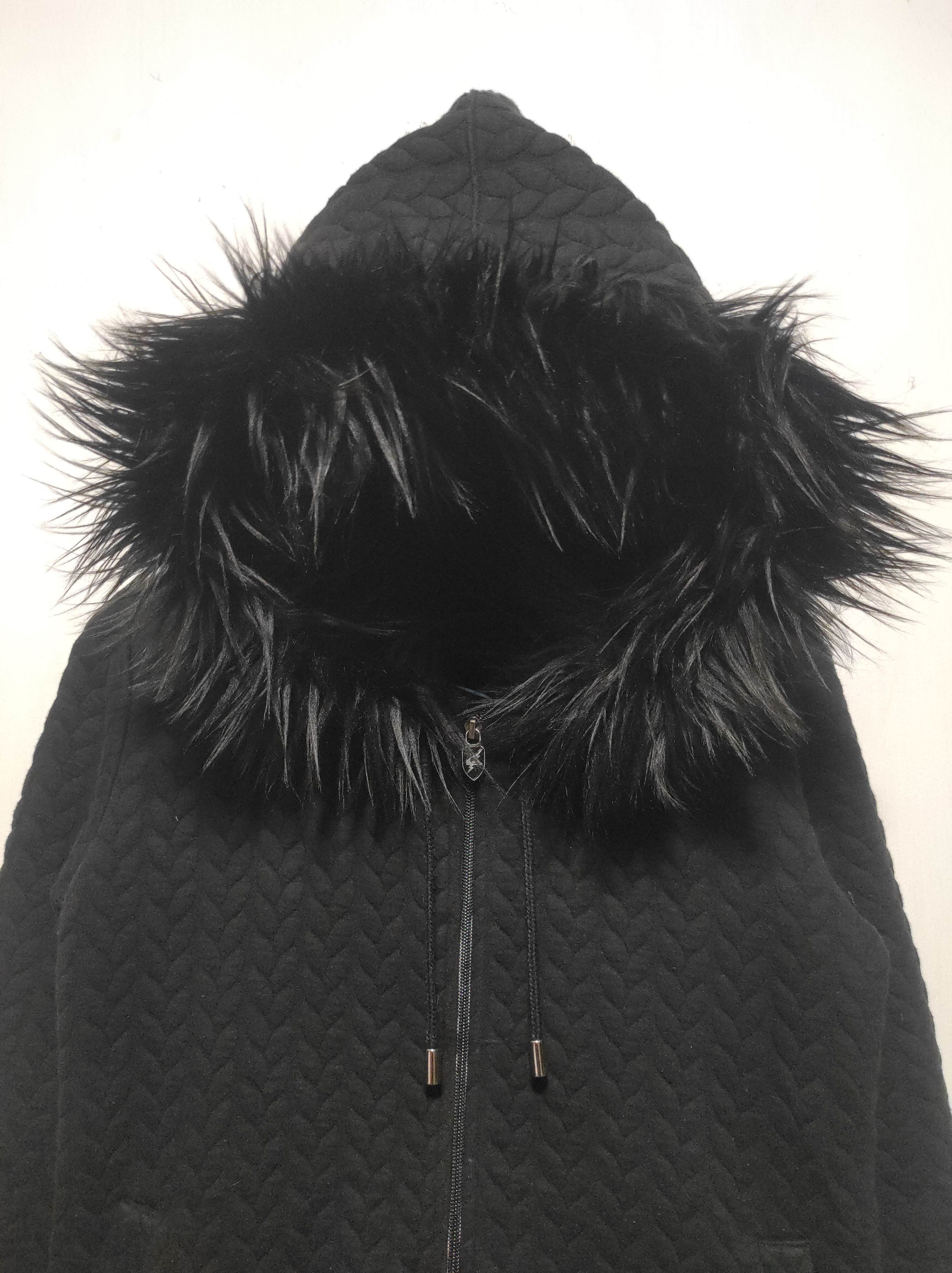 Hysteric Glamour Black Zipper Fur Hoodie IfSixWasNine LGB style Size US M / EU 48-50 / 2 - 2 Thumbnail