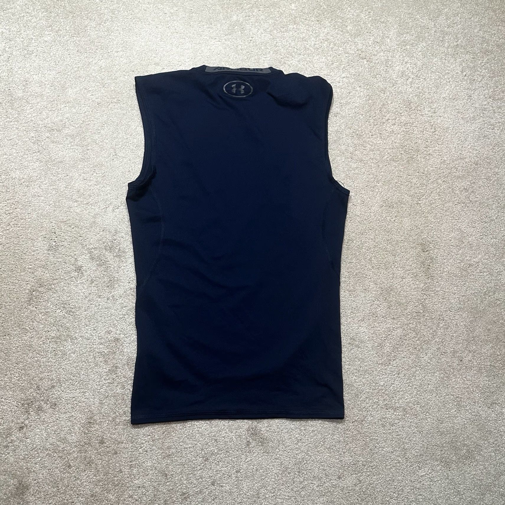 Under Armour Under Armour Project Rock Shirt Sleeveless Compression Mens Small Blue Size US S / EU 44-46 / 1 - 2 Thumbnail