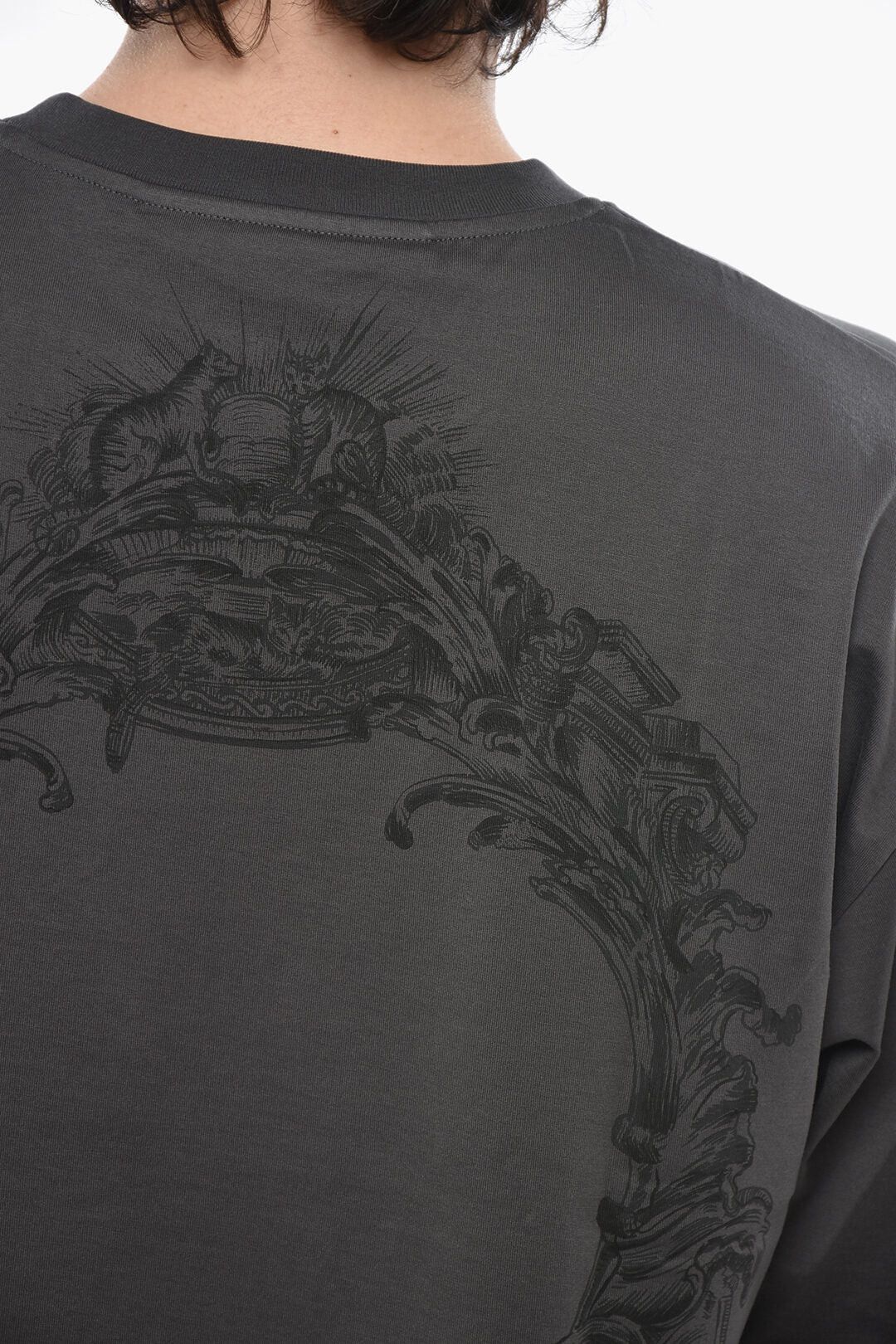 Givenchy og1mm0326 Crewneck T-Shirt in Grey Size US L / EU 52-54 / 3 - 3 Thumbnail