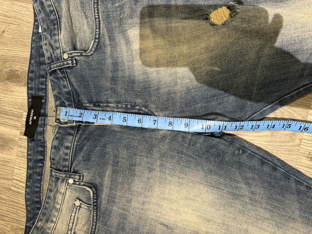 Japanese Brand Represent Skinny Biker Denim Size US 36 / EU 52 - 6 Thumbnail