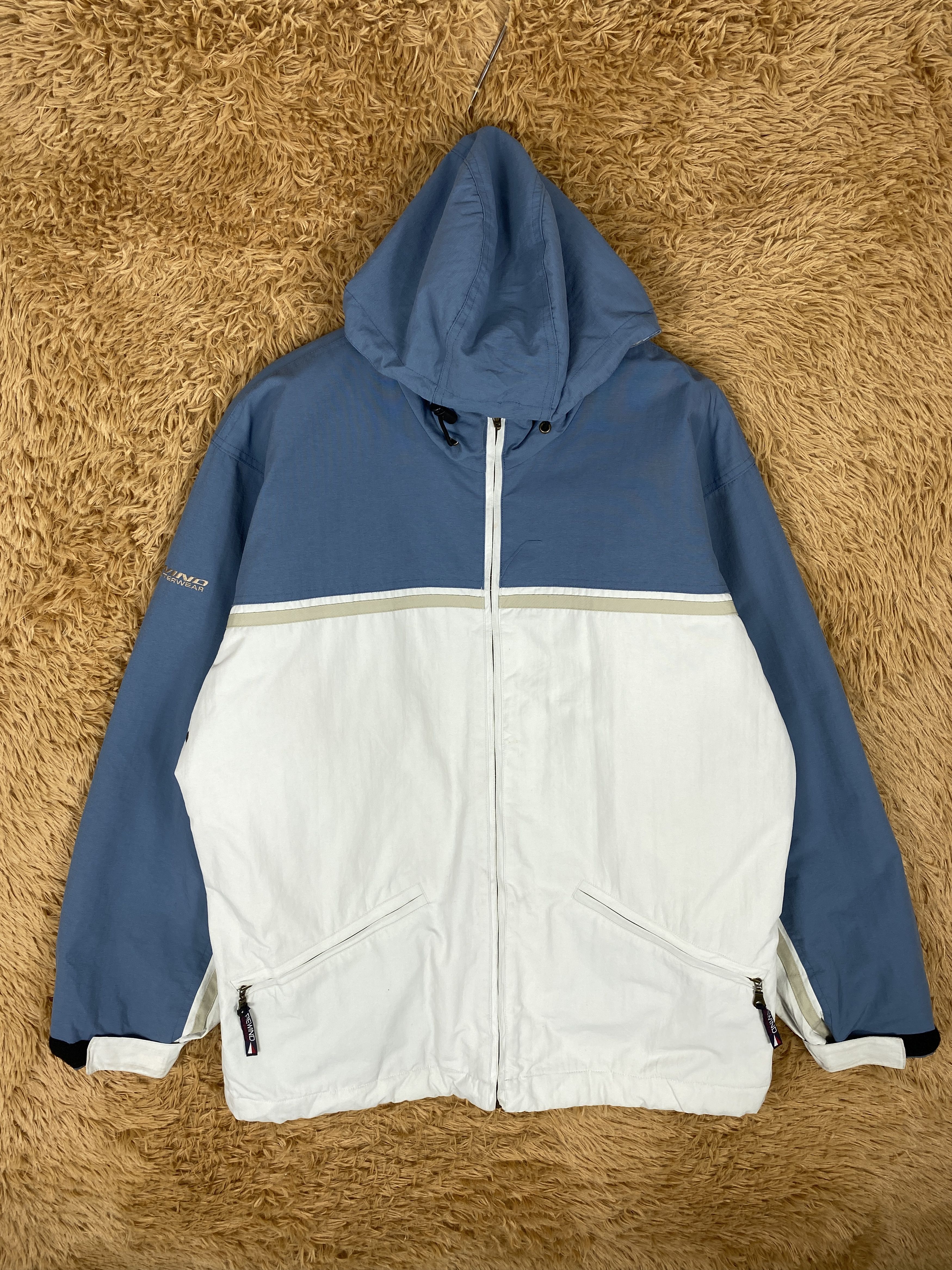 Japanese Brand Vintage Rewind Hoodie Jacket J2373 Size US L / EU 52-54 / 3 - 1 Thumbnail