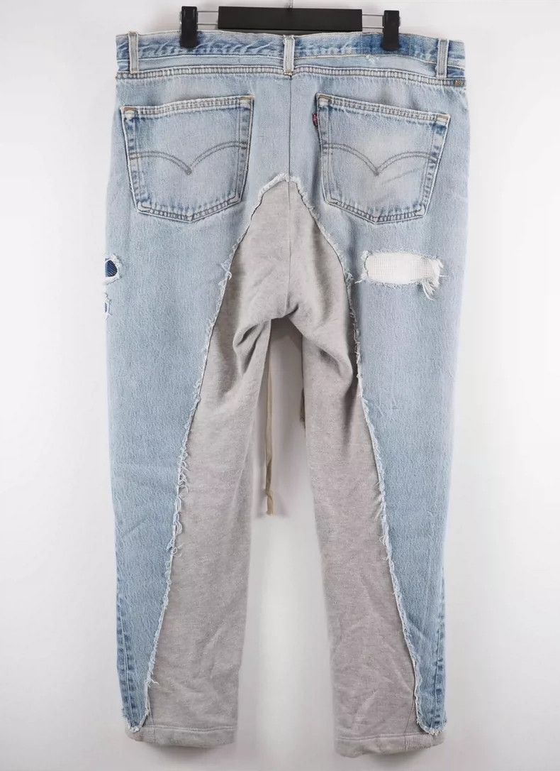 Greg Lauren Greg Lauren size5 Splicing jeans Size US 42 / EU 58 - 2 Thumbnail