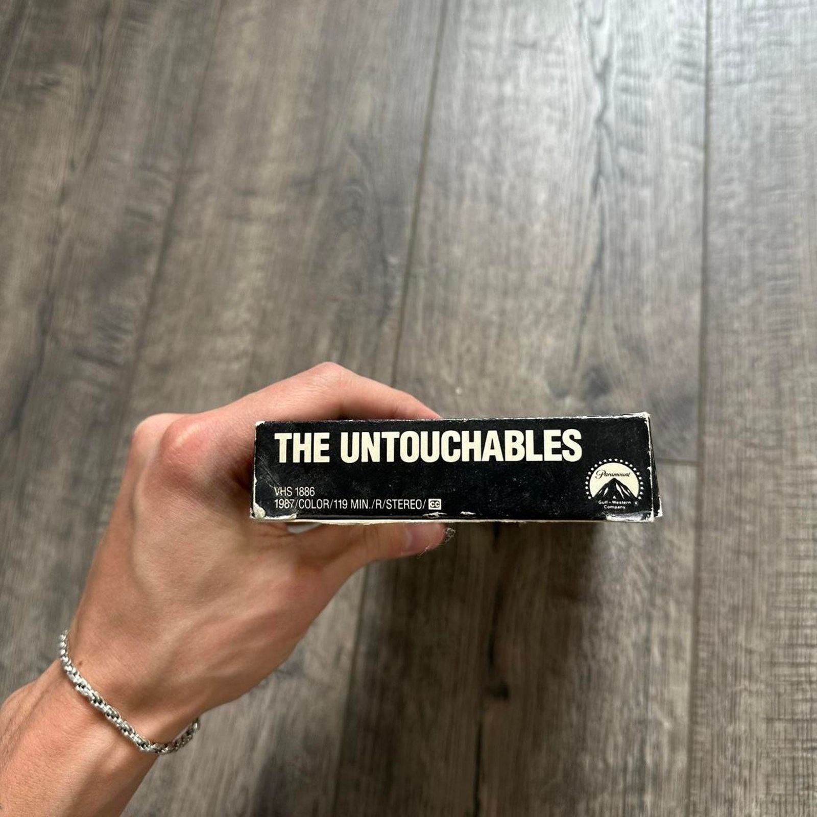 Vintage Rare Vintage The Untoucheables Crime Mob VHS Movie Tape Size ONE SIZE - 6 Thumbnail