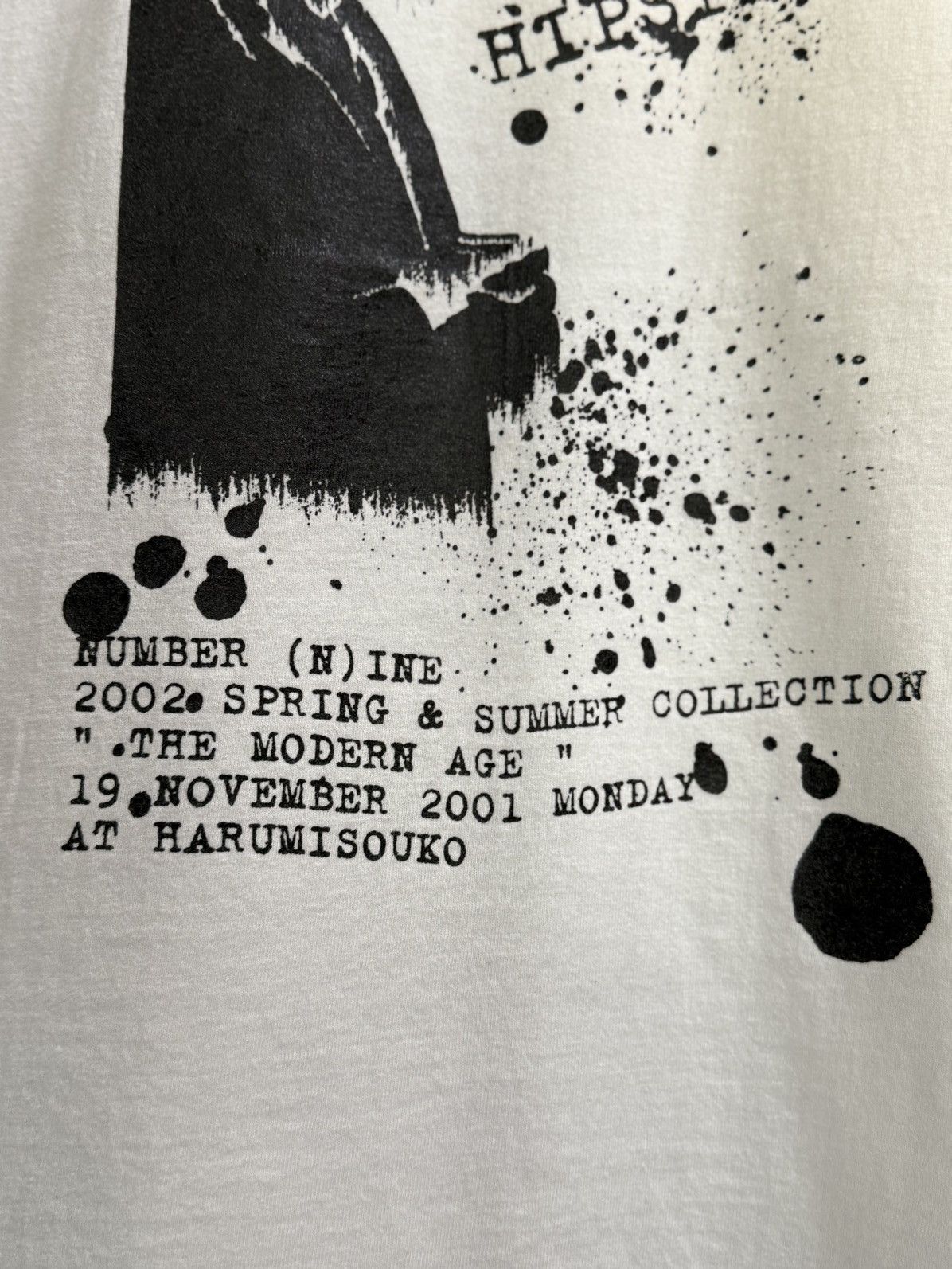 Number (N)ine Rare Vintage Number Nine Spring Summer Collection Staff Tee Size US L / EU 52-54 / 3 - 5 Thumbnail