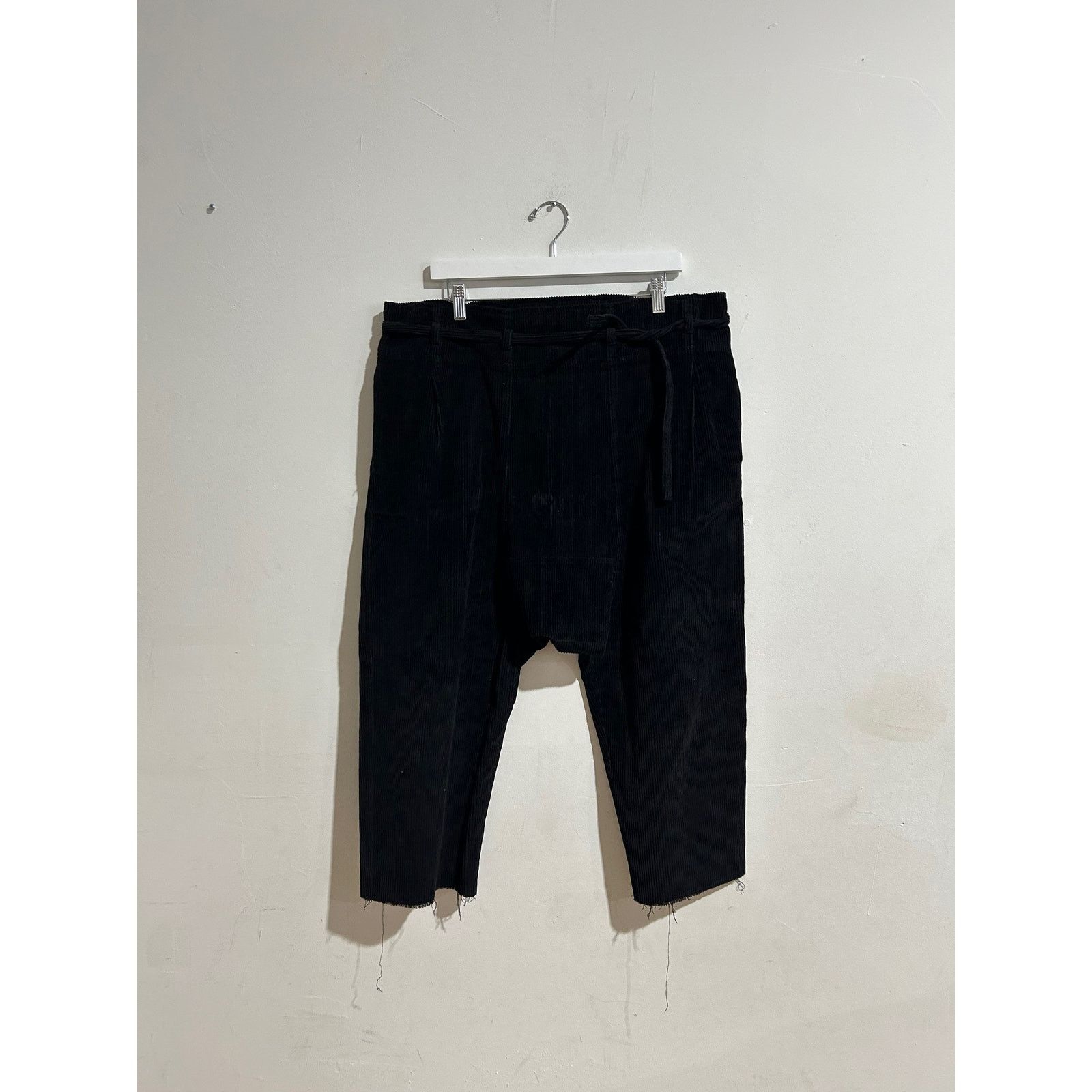 Other OAK CORDUROY BLACK DROP CROTCH PANTS MEDIUM Size US 38 / EU 54 - 1 Thumbnail