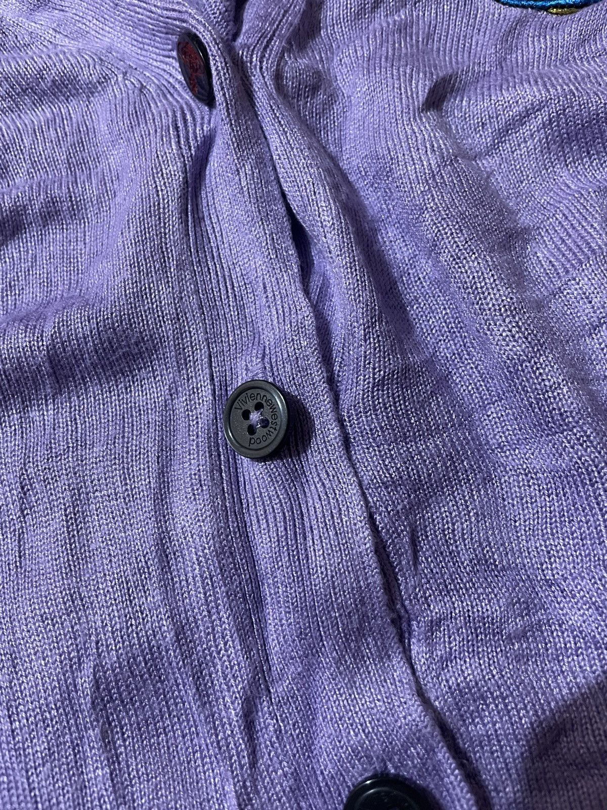 Vivienne Westwood PURPLE CARDY VIVIENNE WESTWOOD Size M / US 6-8 / IT 42-44 - 4 Thumbnail