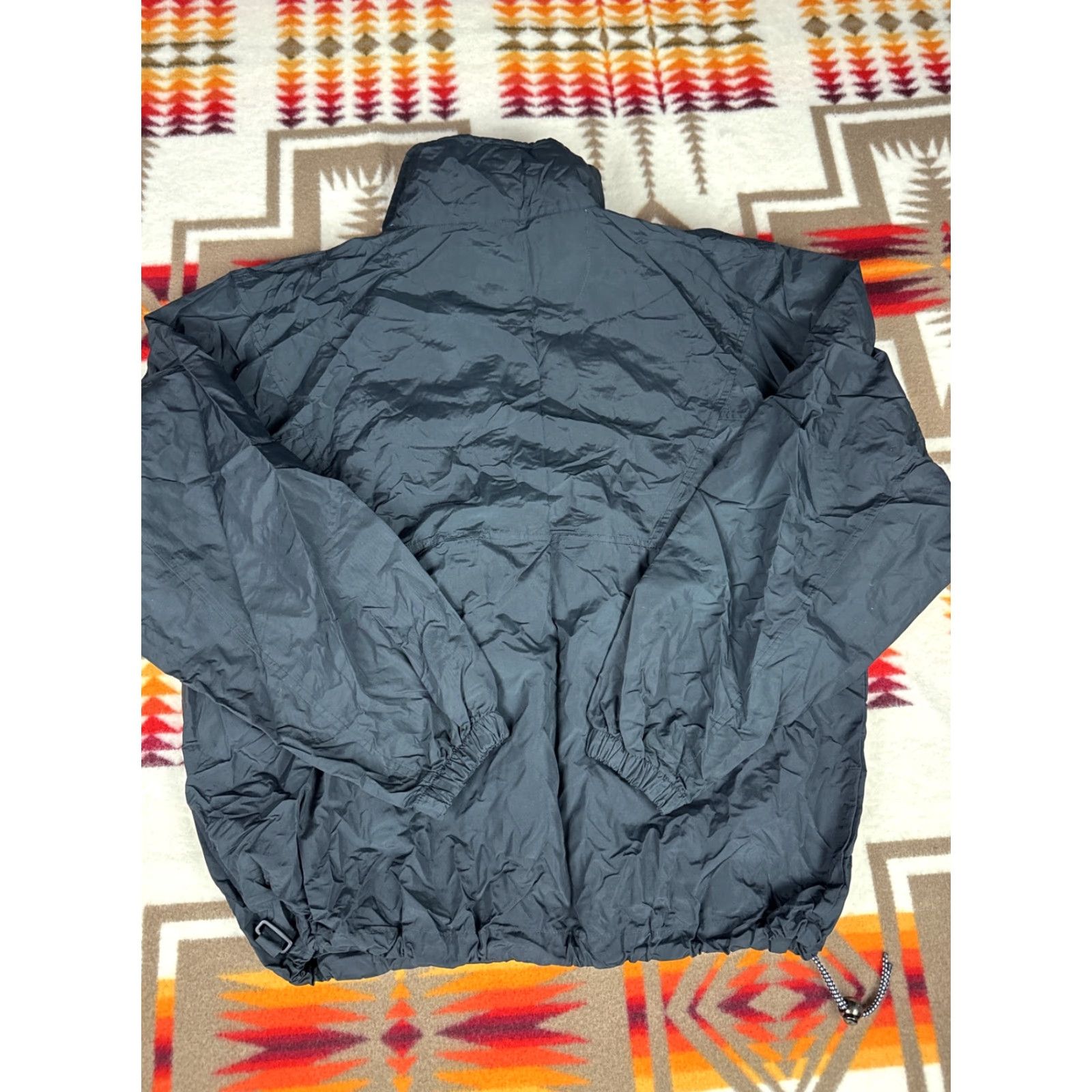 Vintage VINTAGE Sierra Experience Anorak Windbreaker Jacket 90s Mens L Black Size US L / EU 52-54 / 3 - 2 Thumbnail