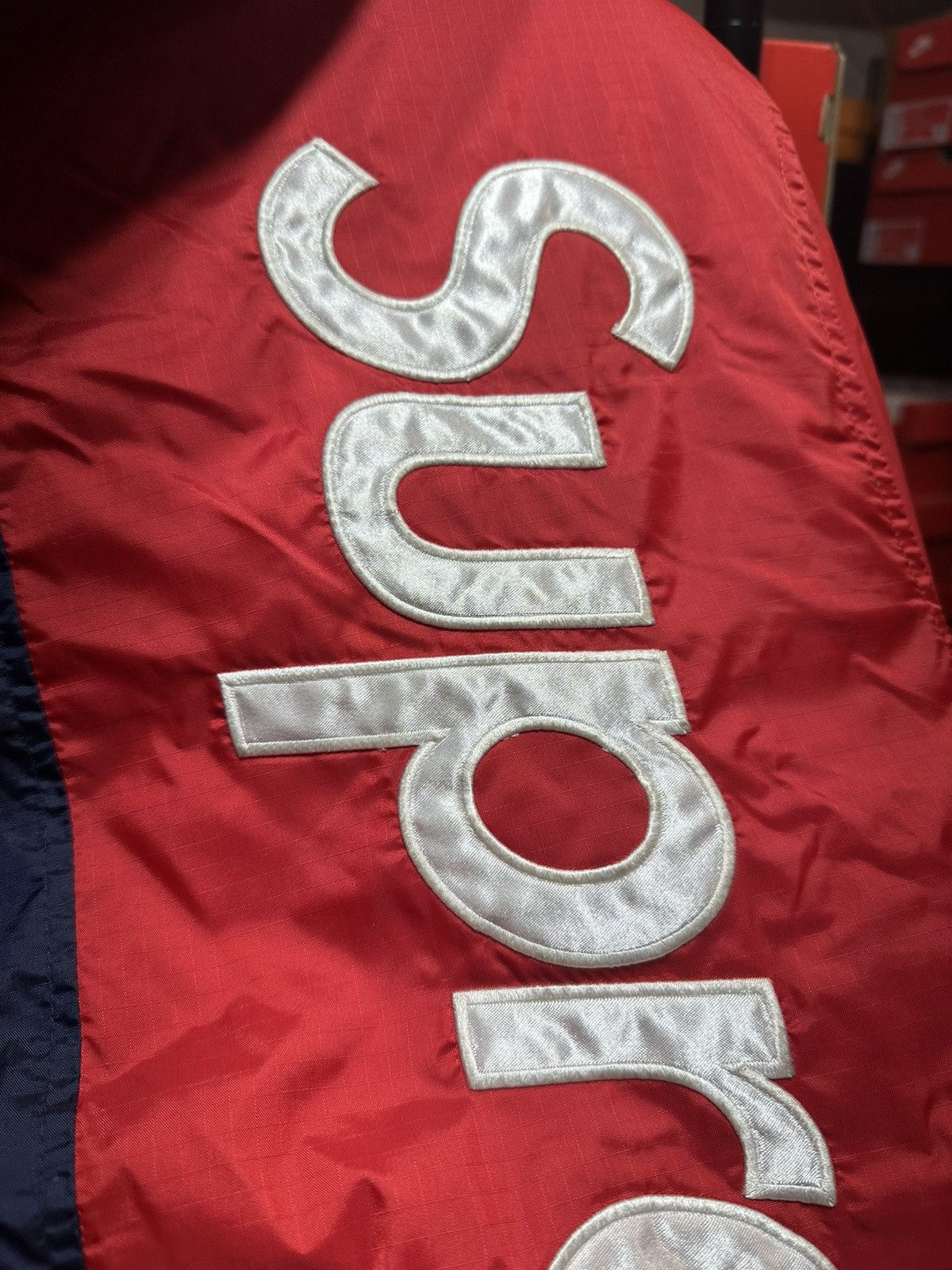 Supreme FW15 Two Tone Sideline Jack Blue Red Size US M / EU 48-50 / 2 - 3 Thumbnail