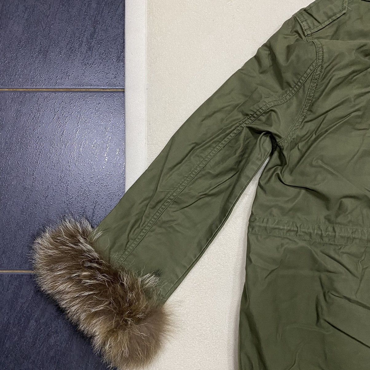 ADAM ET ROPE × Japanese Brand ADAM ET ROPE Racoon Fur Parka Jacket Size S / US 4 / IT 40 - 7 Thumbnail