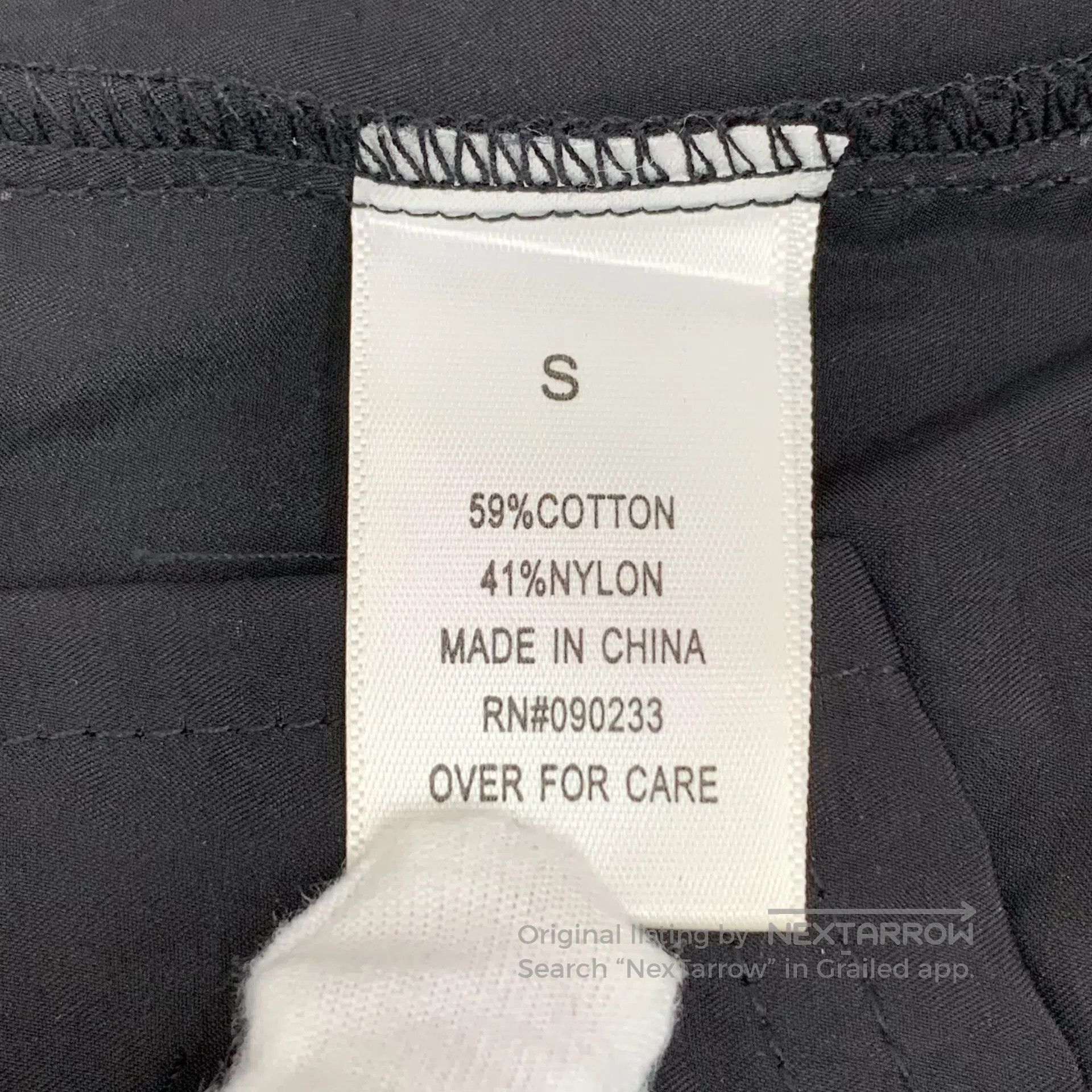 Fear of God FEAR OF GOD Black Logo Letter Print Cotton Collared Single Size US S / EU 44-46 / 1 - 6 Thumbnail