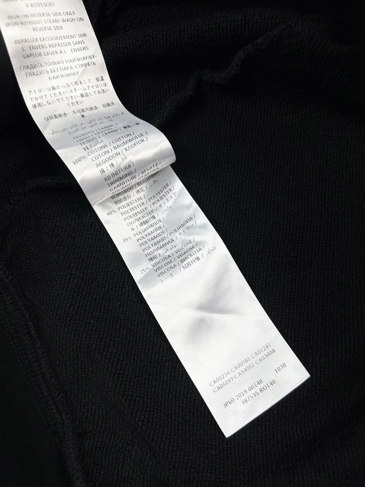 Alexander McQueen × Moschino Alexander McQueen swallows pattern sweatshirt Size US S / EU 44-46 / 1 - 6 Thumbnail