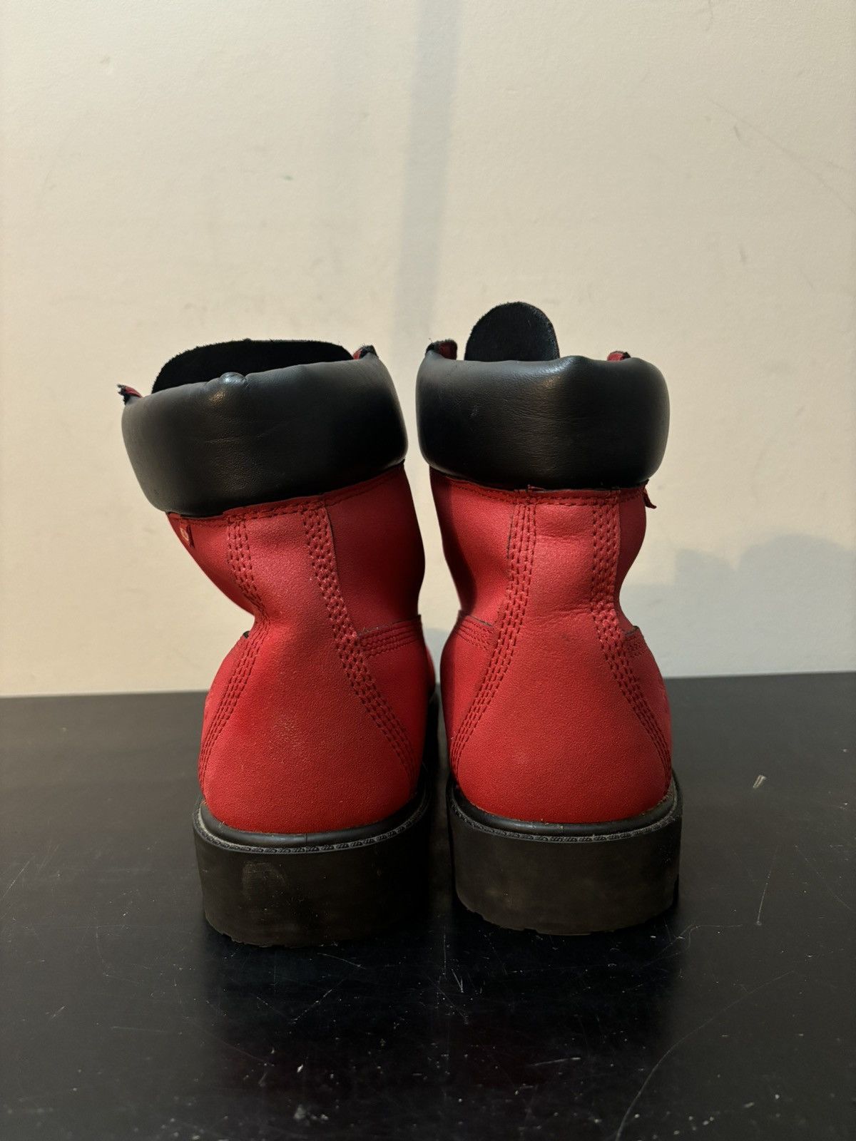 Timberland Timberland 6 Inch Waterproof Heritage Helcor Nubuck Boot Red Size US 10.5 / EU 43-44 - 5 Thumbnail