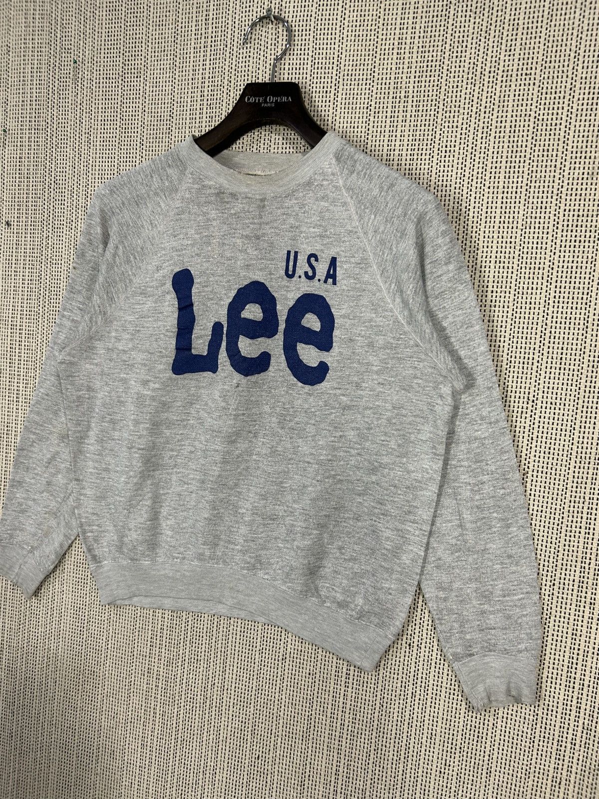 Lee Vintage 90s lee sweatshirt crewneck pullover distressed Size US S / EU 44-46 / 1 - 7 Thumbnail