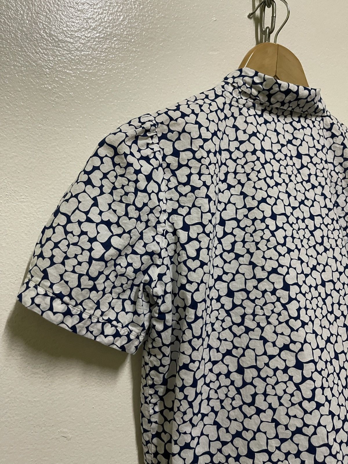 agnes b. Agnes b. Love Full Print Shirt Long Collar Size XS / US 0-2 / IT 36-38 - 8 Thumbnail