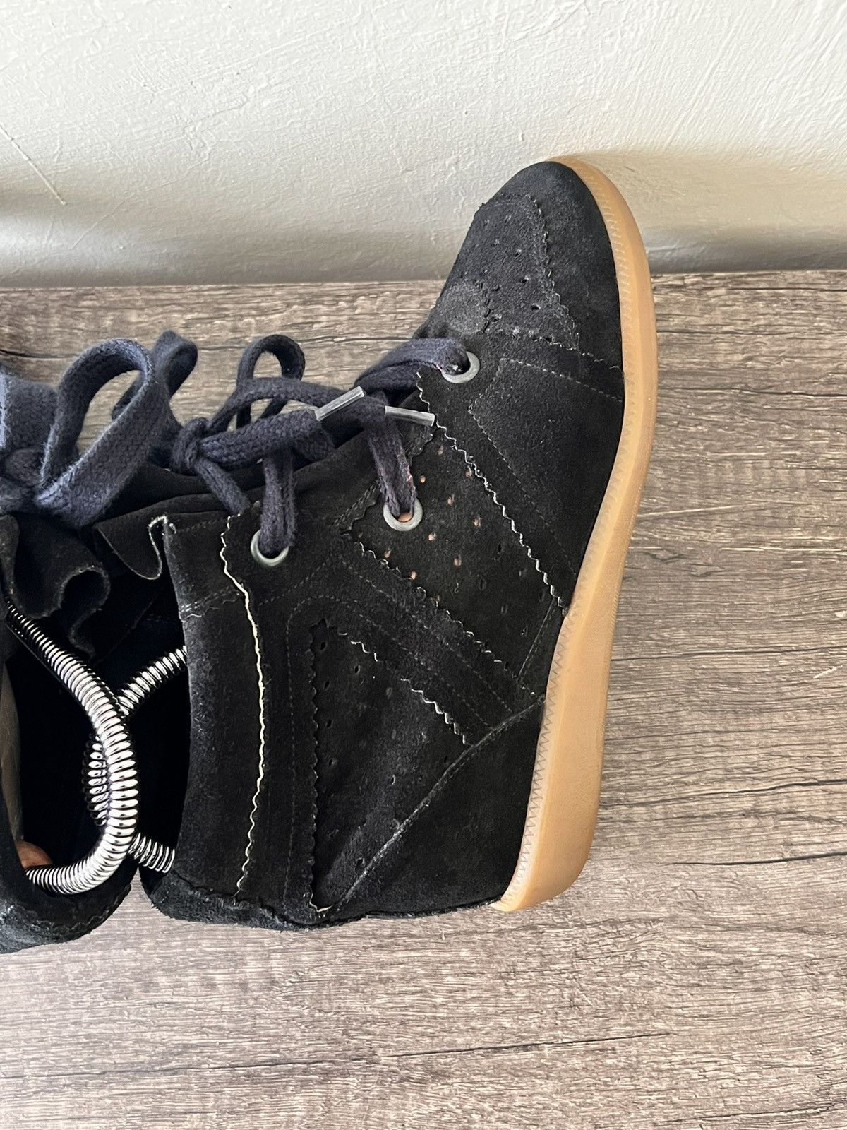 Isabel Marant Etoile Bobby Suede Leather Trainers Size US 9 / IT 39 - 17 Thumbnail
