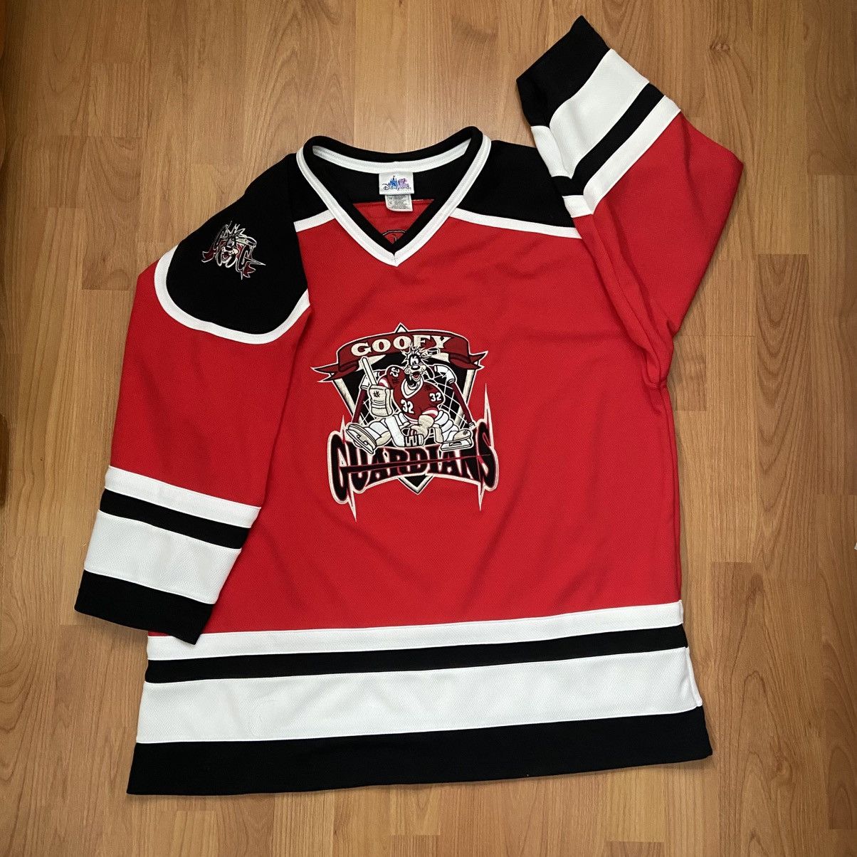Disney Disney Goofy Guardians #32 Vintage Hockey Jersey Men’s XL Size US XL / EU 56 / 4 - 2 Thumbnail