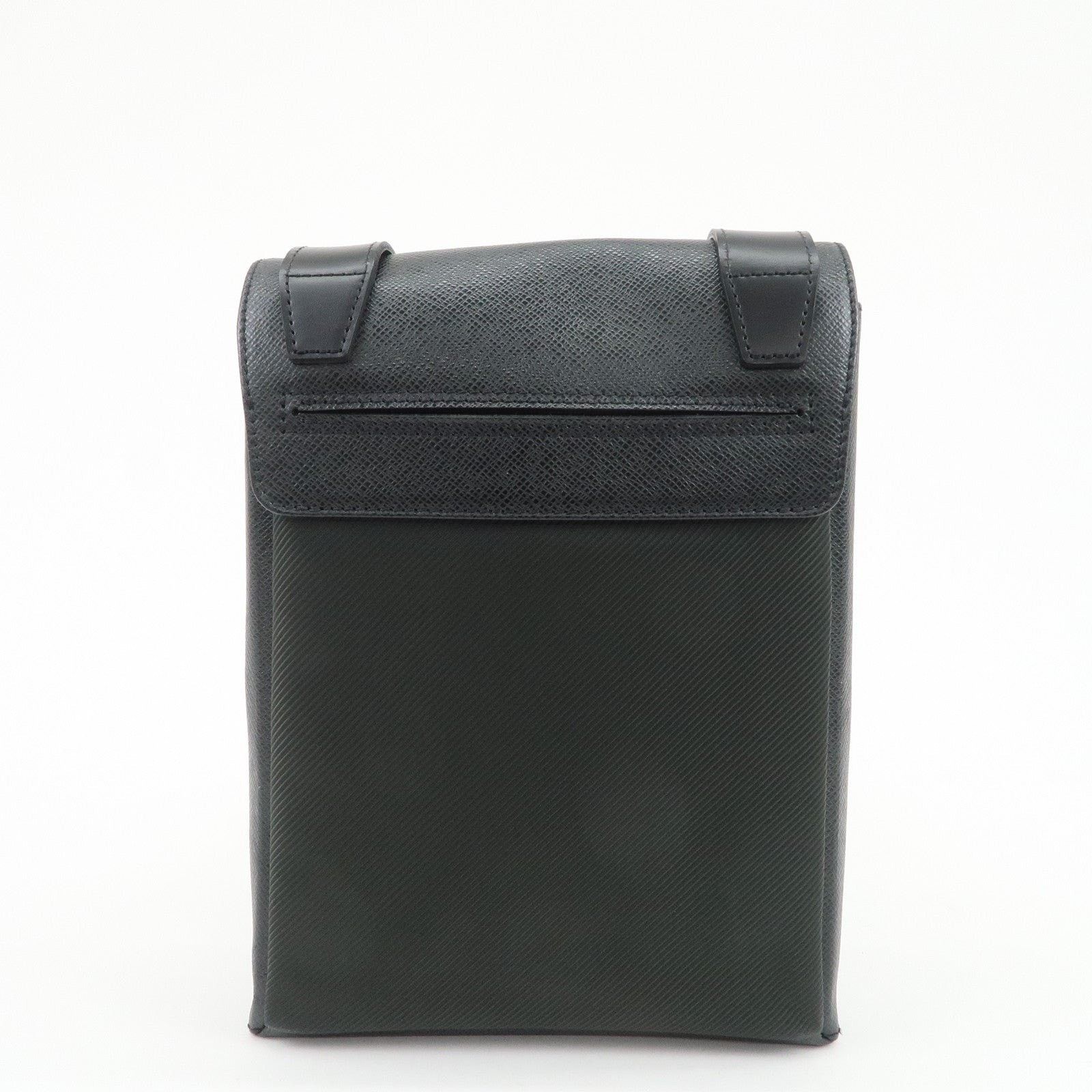Louis Vuitton Louis Vuitton Taiga Saratov PM Shoulder Bag Black Size ONE SIZE - 2 Thumbnail